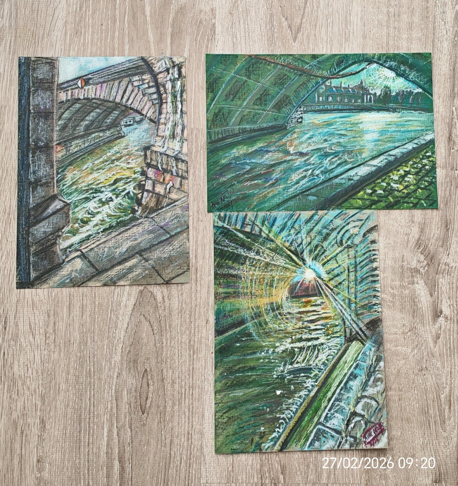 Impressionist drawing - image 1 - student project