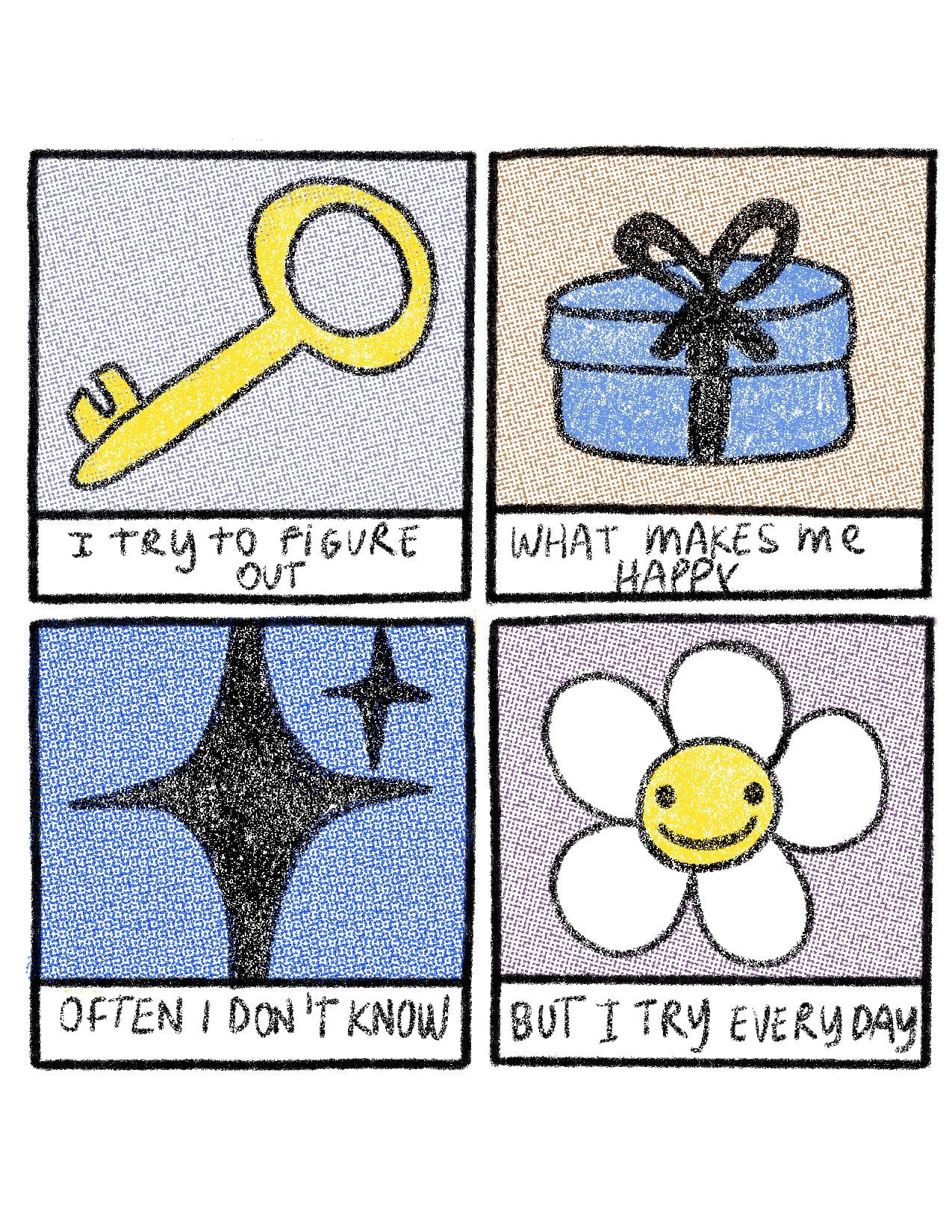 *what makes me happy. .. - image 1 - student project