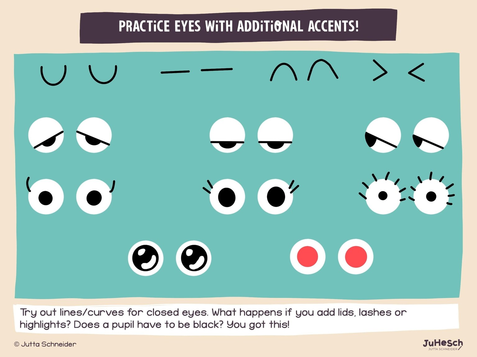 Expressive Eyes for Simple Characters - image 3 - student project