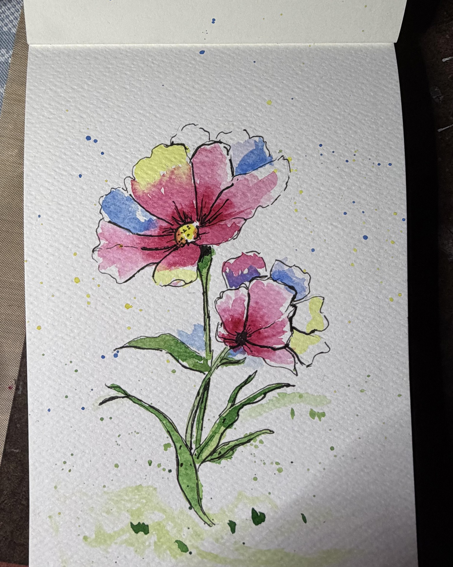 Loose scratchy flower! - image 1 - student project