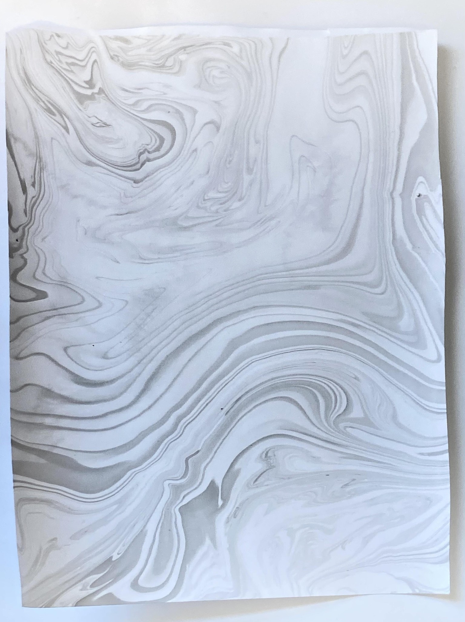 Suminagashi Marbled Paper - image 6 - student project