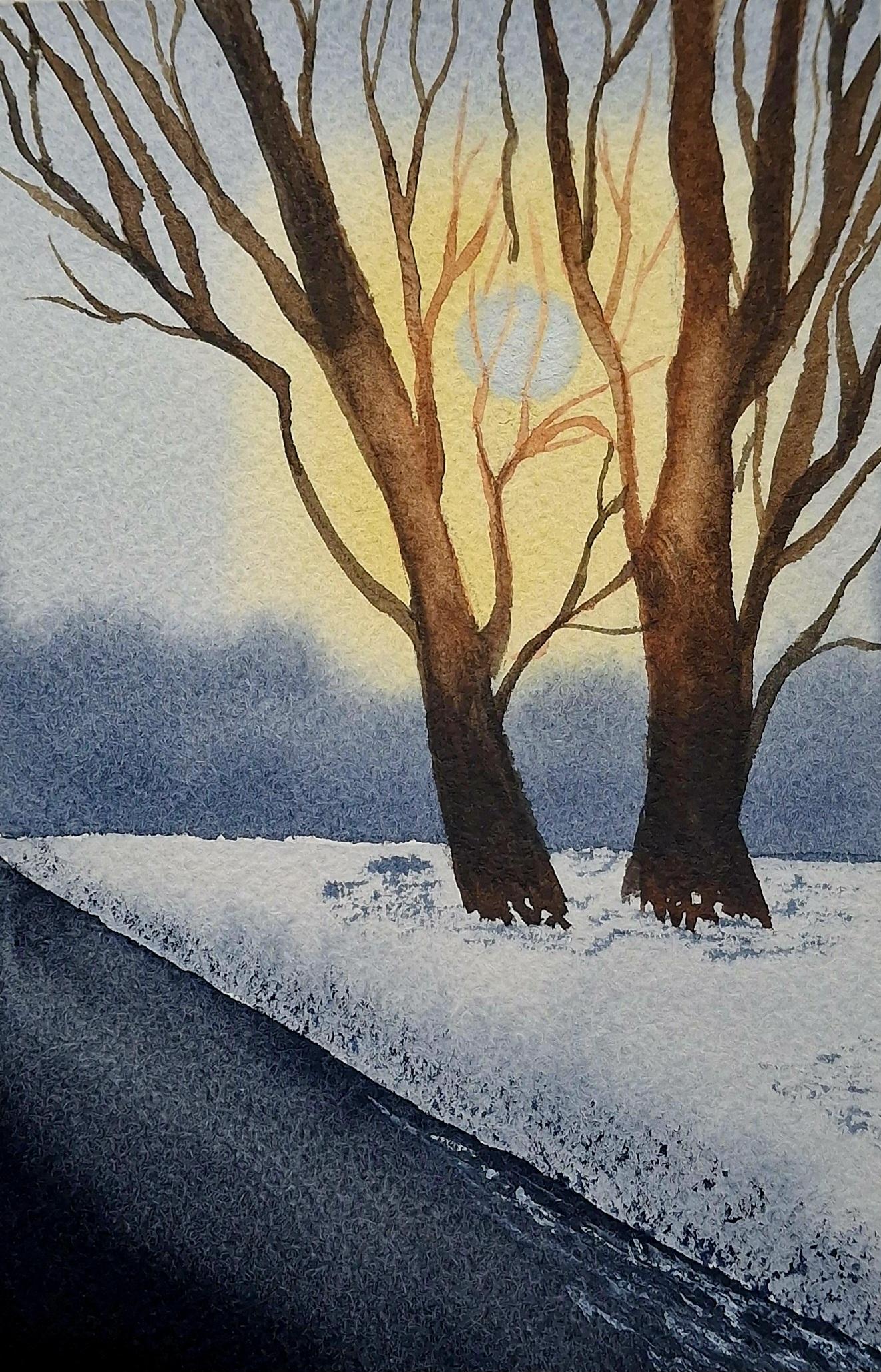 30 Winter Landscapes - image 17 - student project