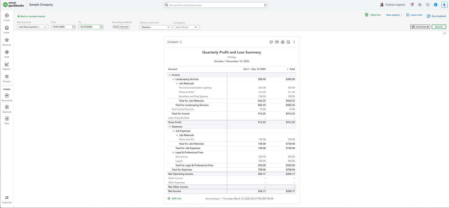 Quickbooks for Entrepeneurs: Learn to us Quickbooks for your business without being an accountant - image 1 - student project
