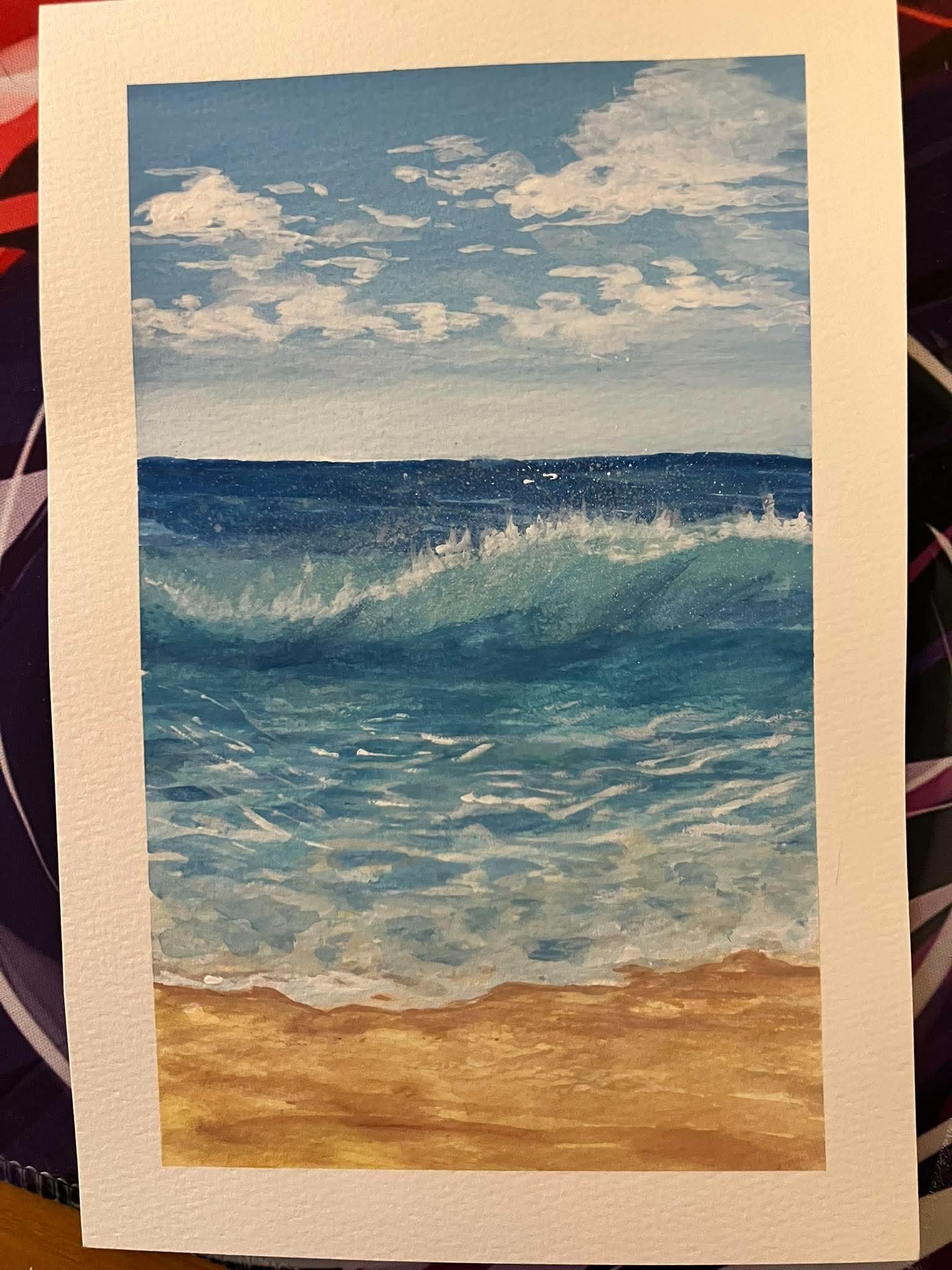 Ocean Paintings - image 2 - student project