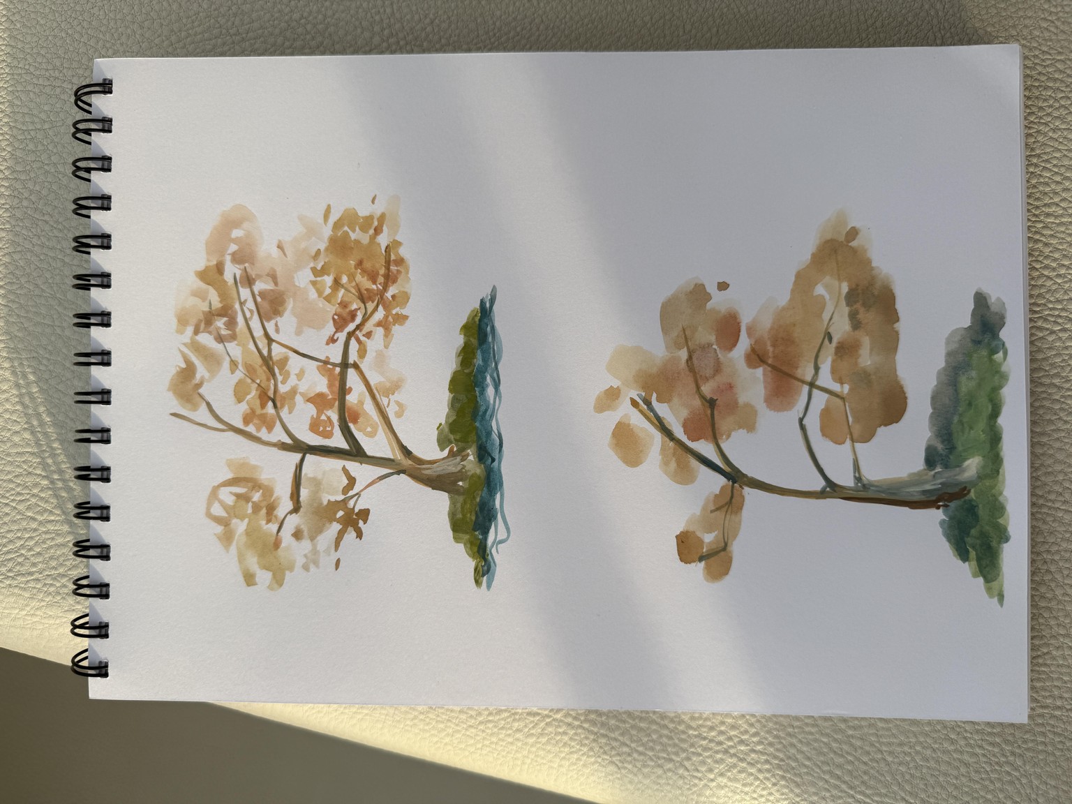 Árbol    Cálido  en gouache - image 2 - student project