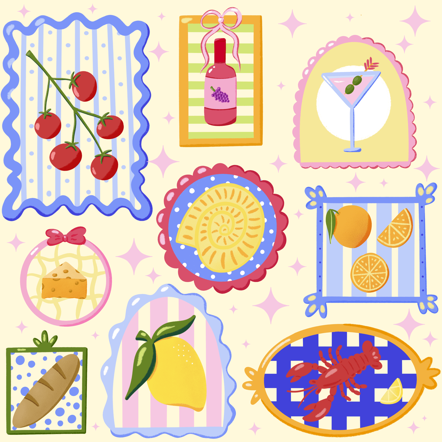 Mediterranean pattern - image 1 - student project