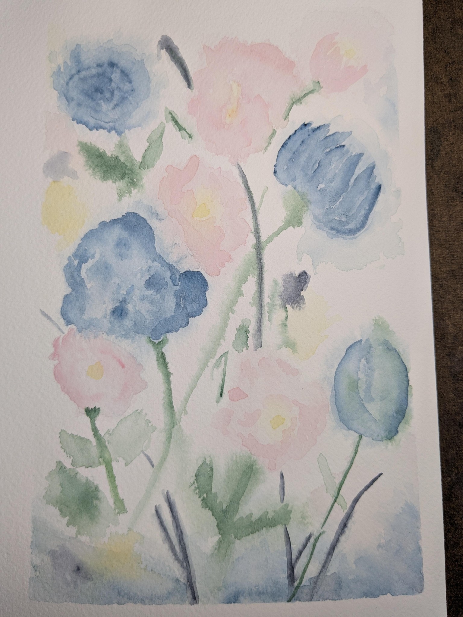 Watercolor Florals - image 1 - student project