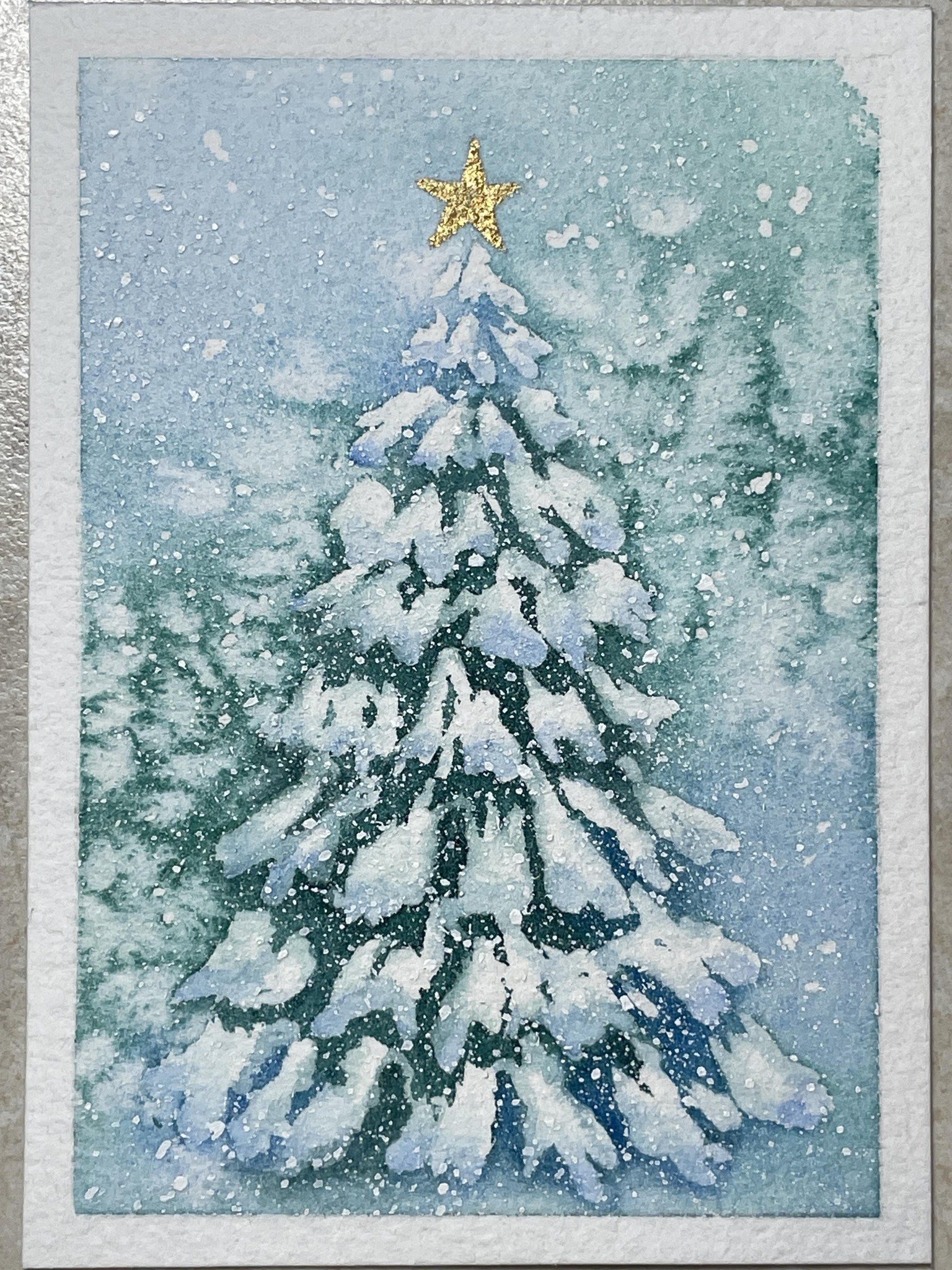 Snowy Tree - image 1 - student project