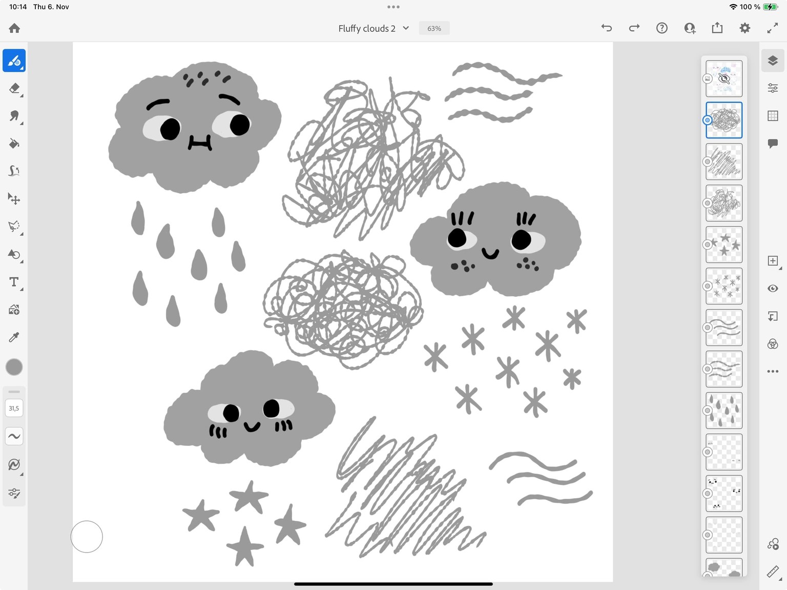 Scalable fluffy clouds in Affinity! - image 3 - student project