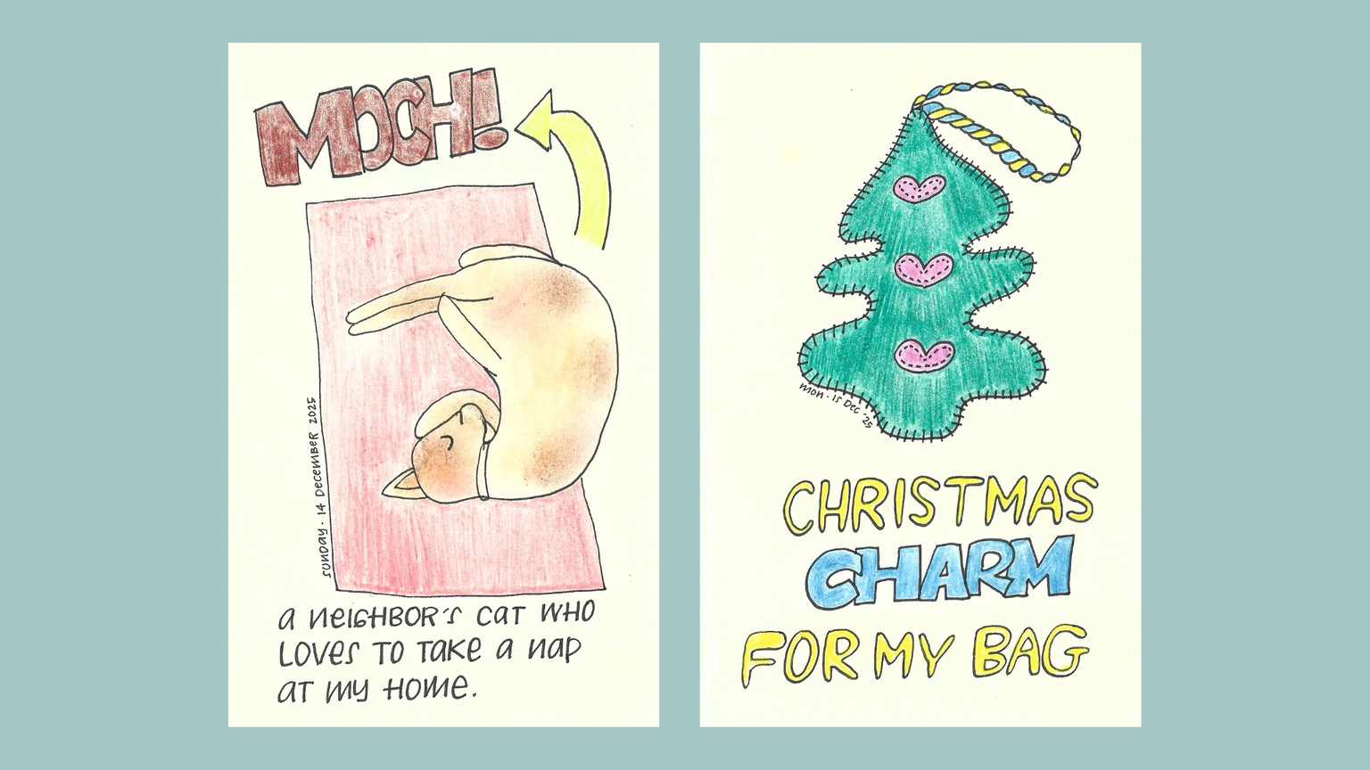 28 days of illustrated journaling - image 7 - student project