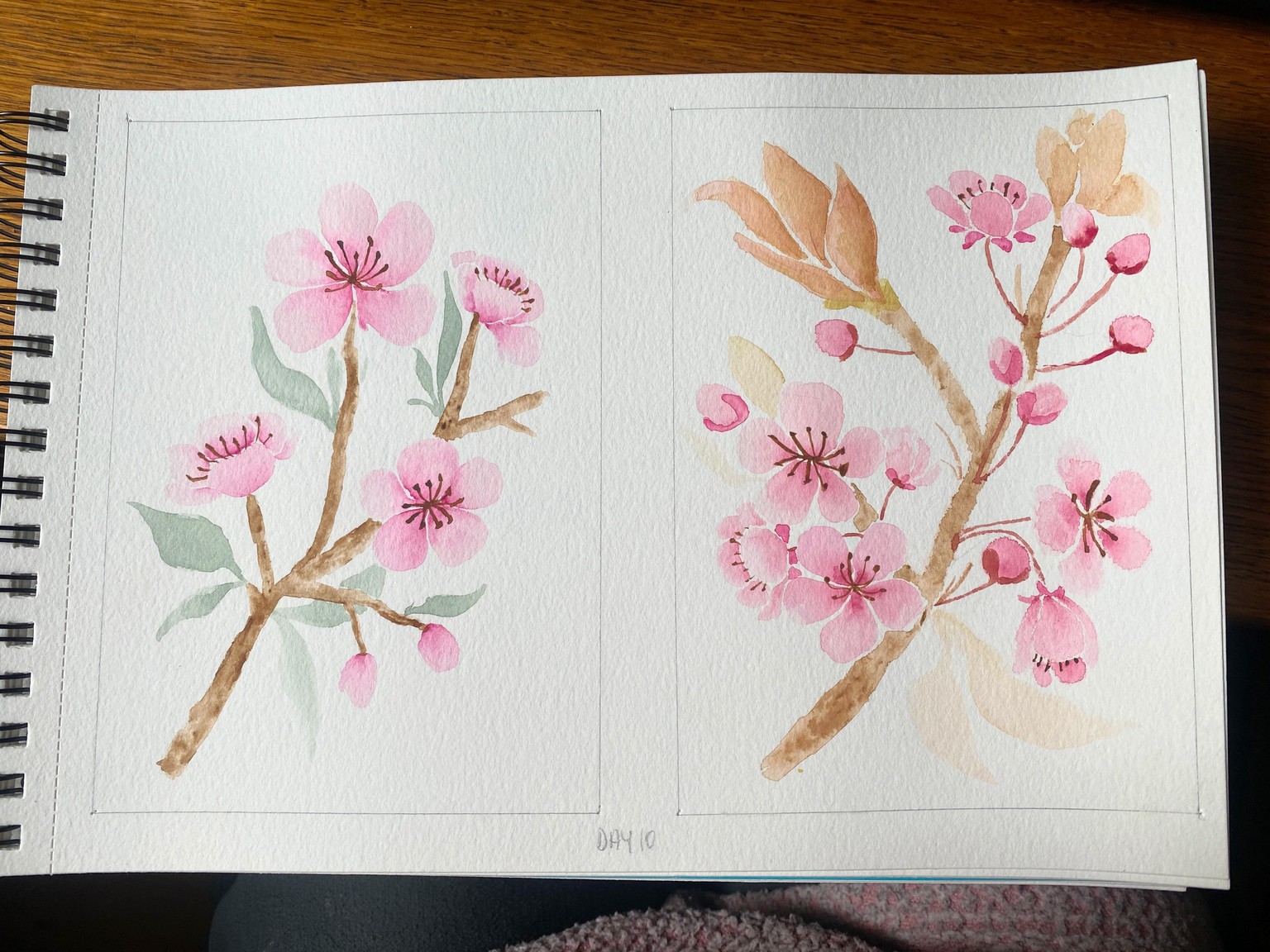 15 days of watercolor florals - image 11 - student project