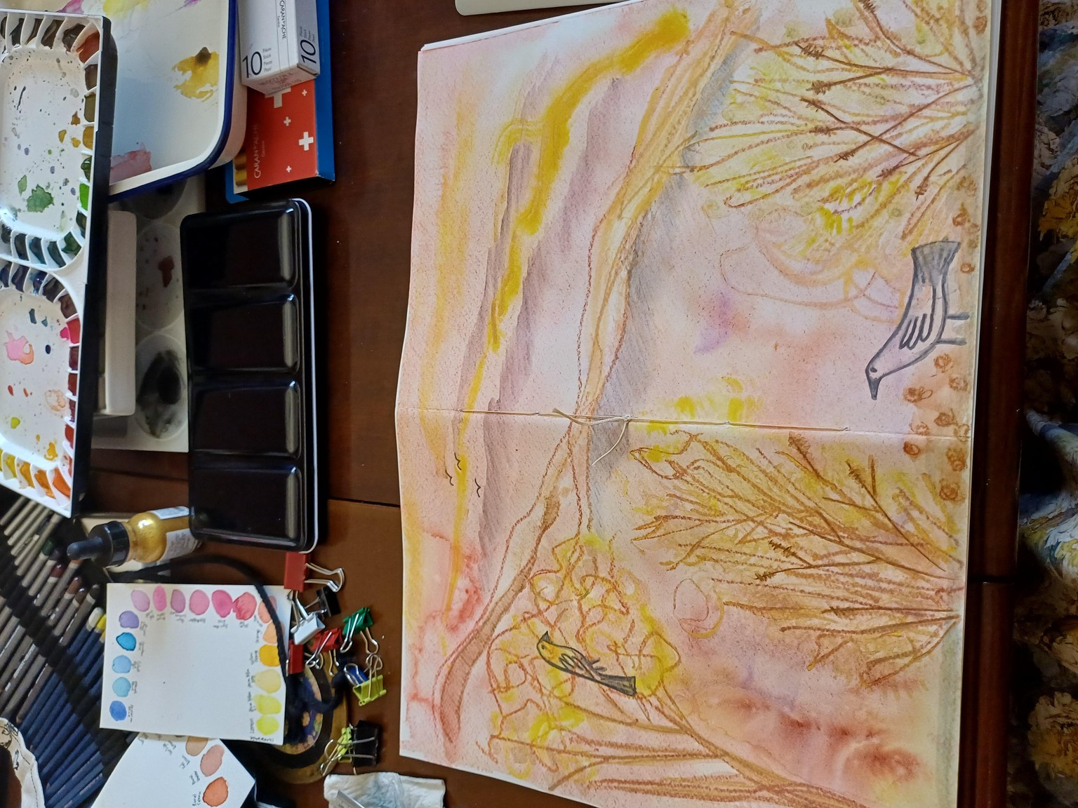 Summer holiday sketch books - image 4 - student project