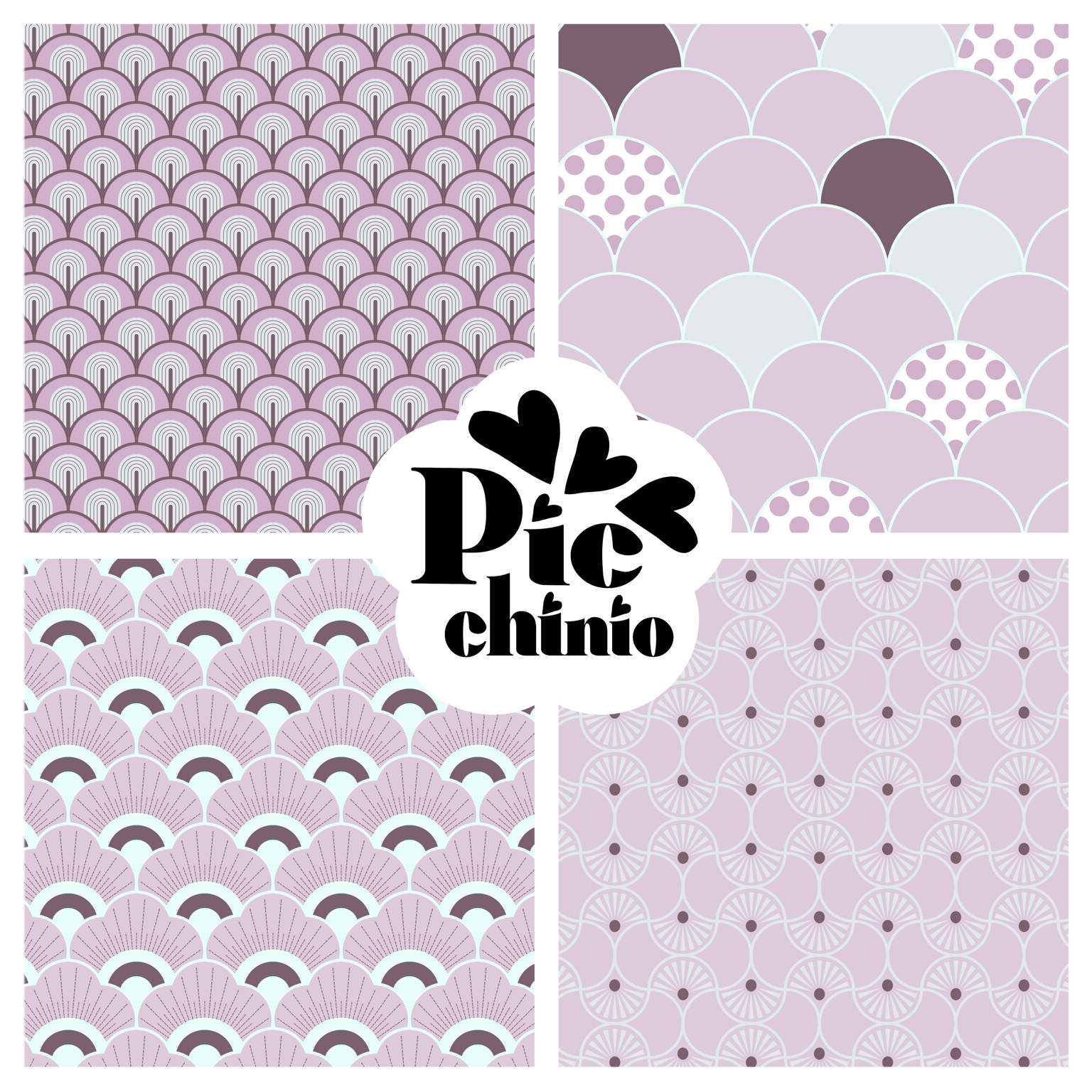Scallop Motifs Three Ways - image 1 - student project