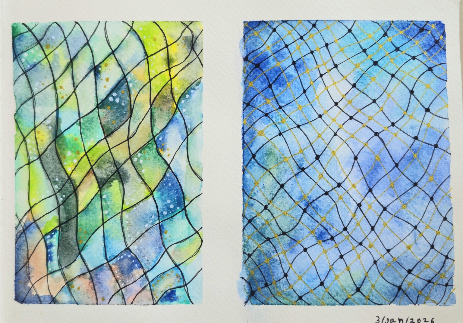 Watercolor Doodles - image 2 - student project