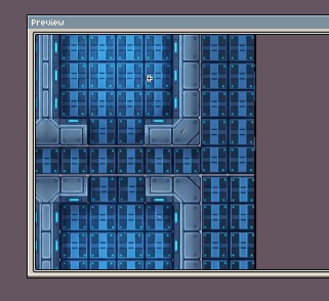 spaceship  tile set crafted in Aseprite - image 1 - student project