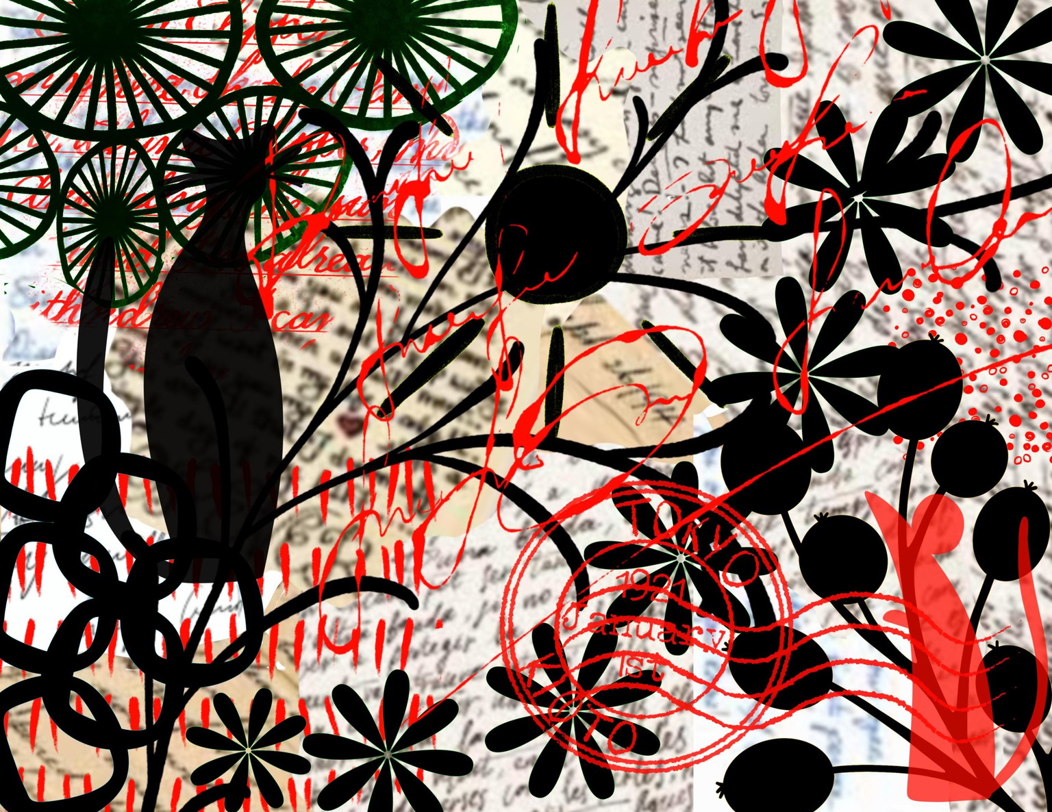 Collages with Procreate - image 1 - student project