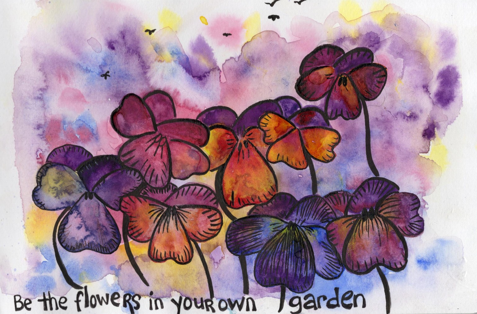 Pansies - image 1 - student project