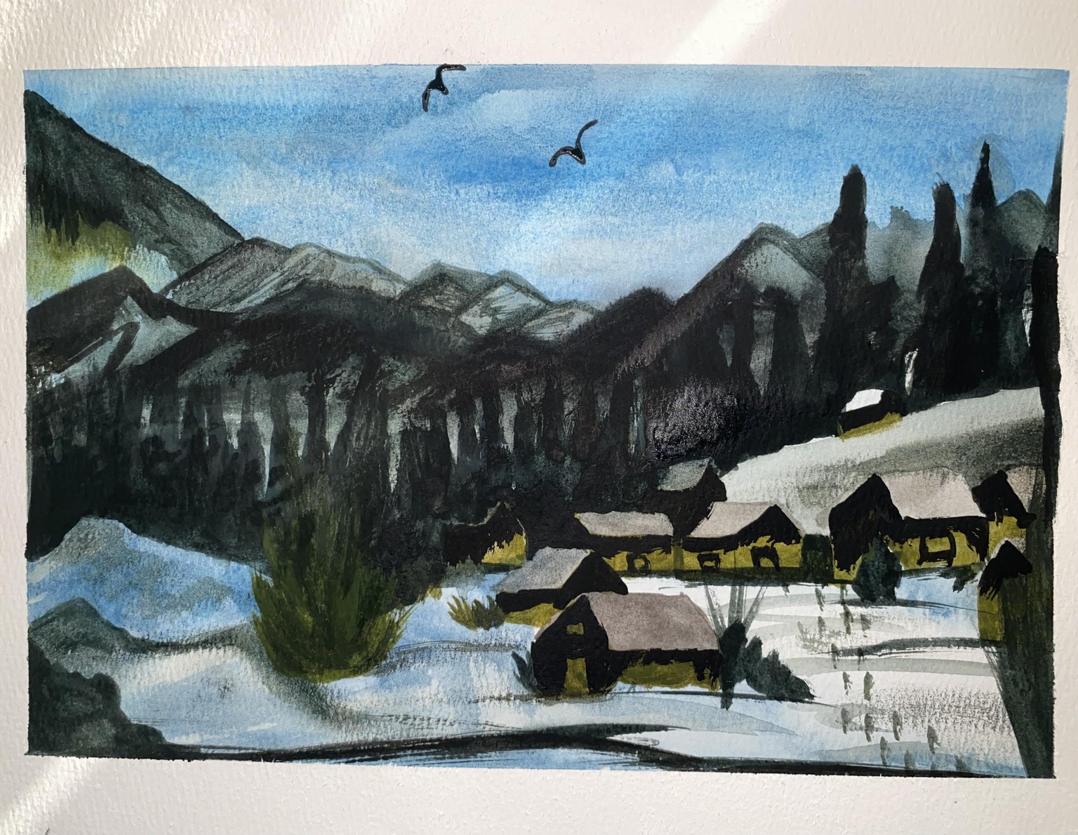 6 winter scenery ❄️ - image 3 - student project
