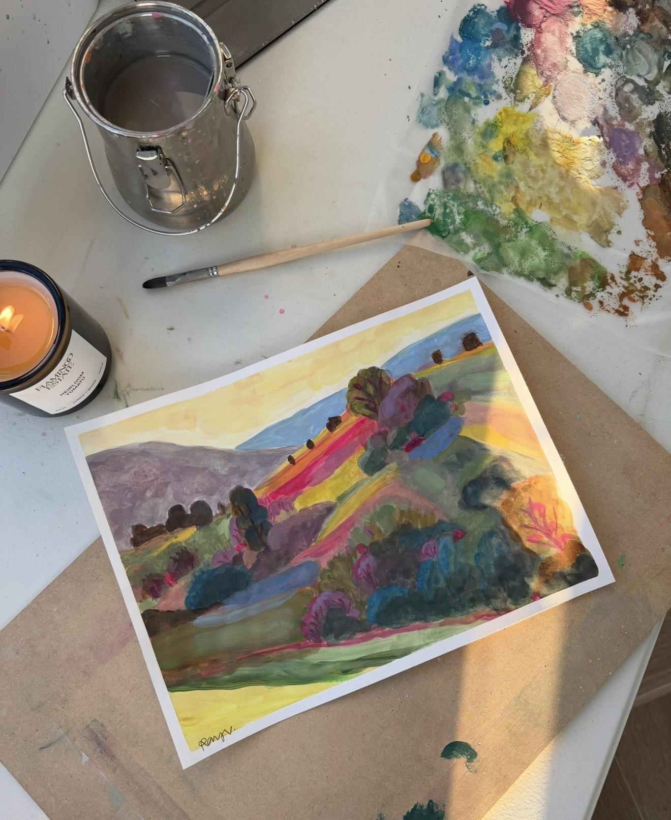 Tuscan Hills by Ray V. - image 1 - student project