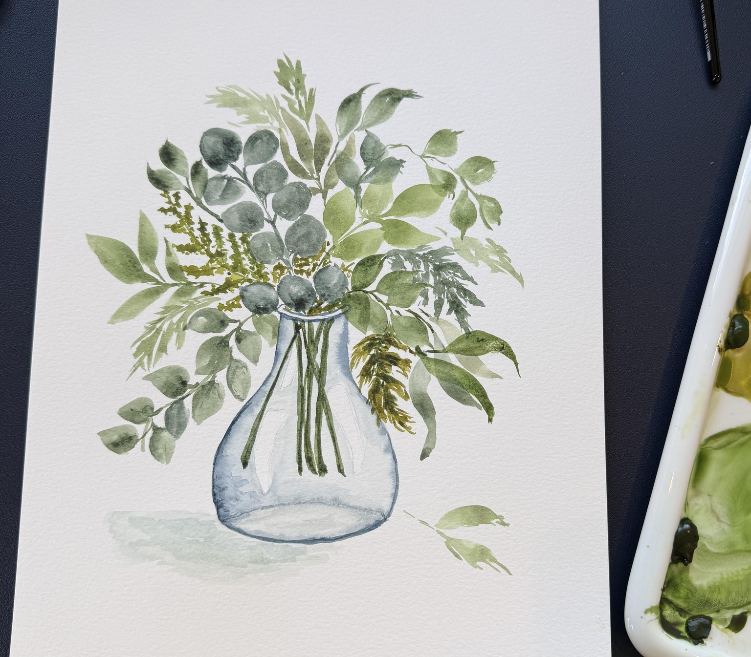 A Vase of Beautiful Leaves - image 1 - student project