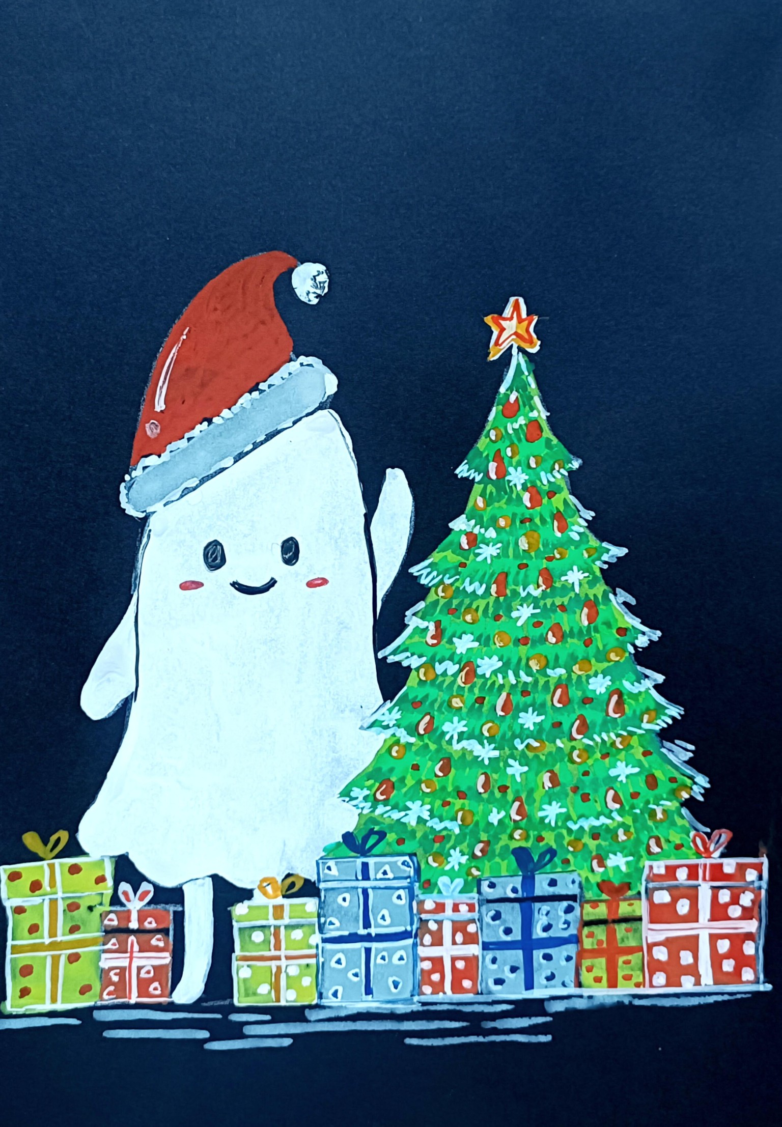 Christmas ghost - image 3 - student project