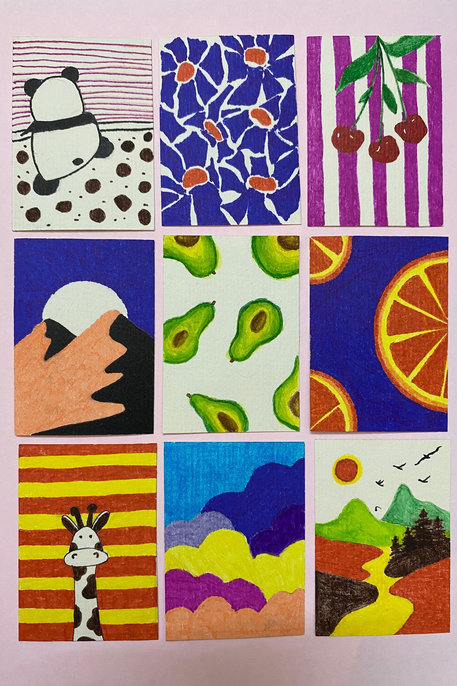 Mini paintings - image 1 - student project