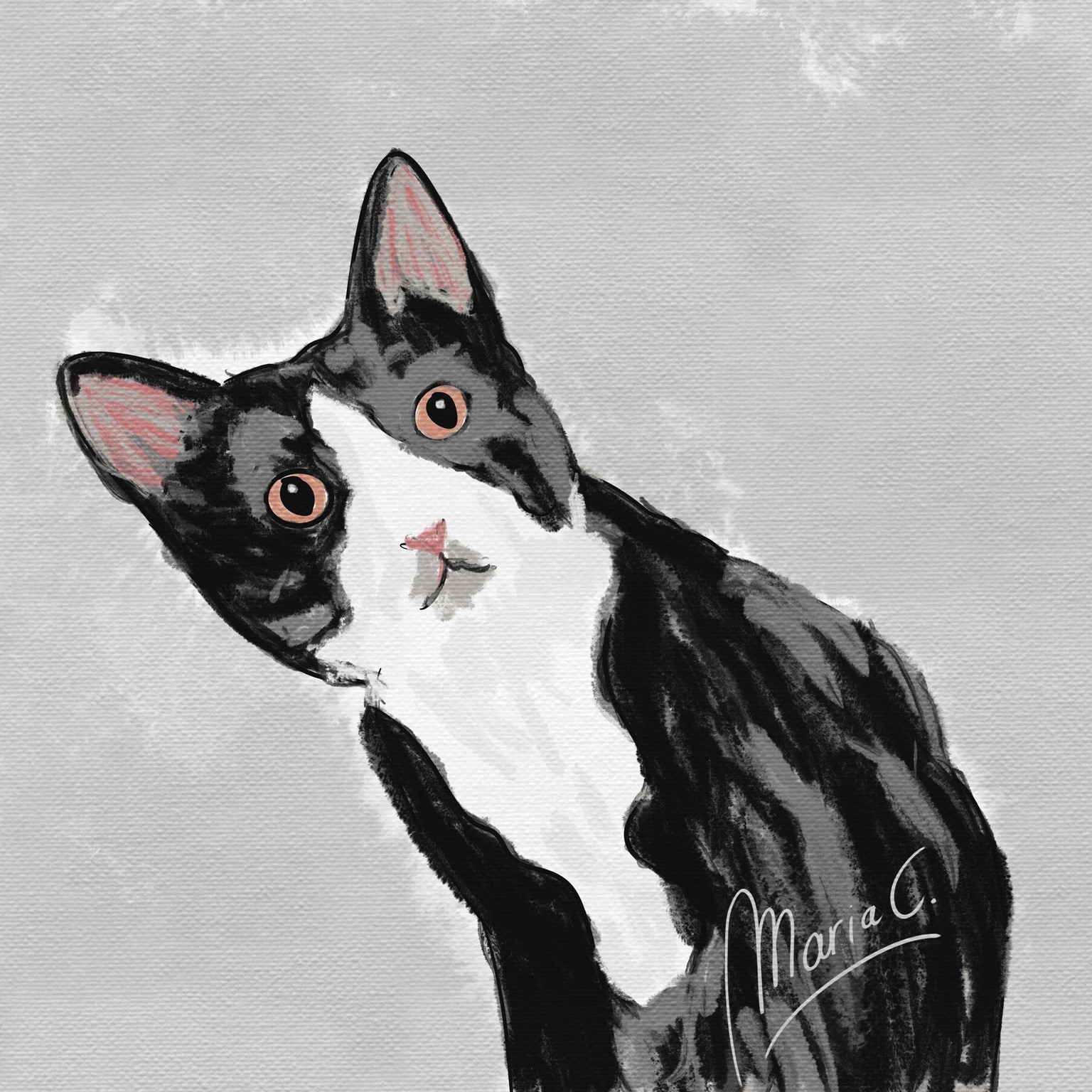 Inky cats - image 2 - student project