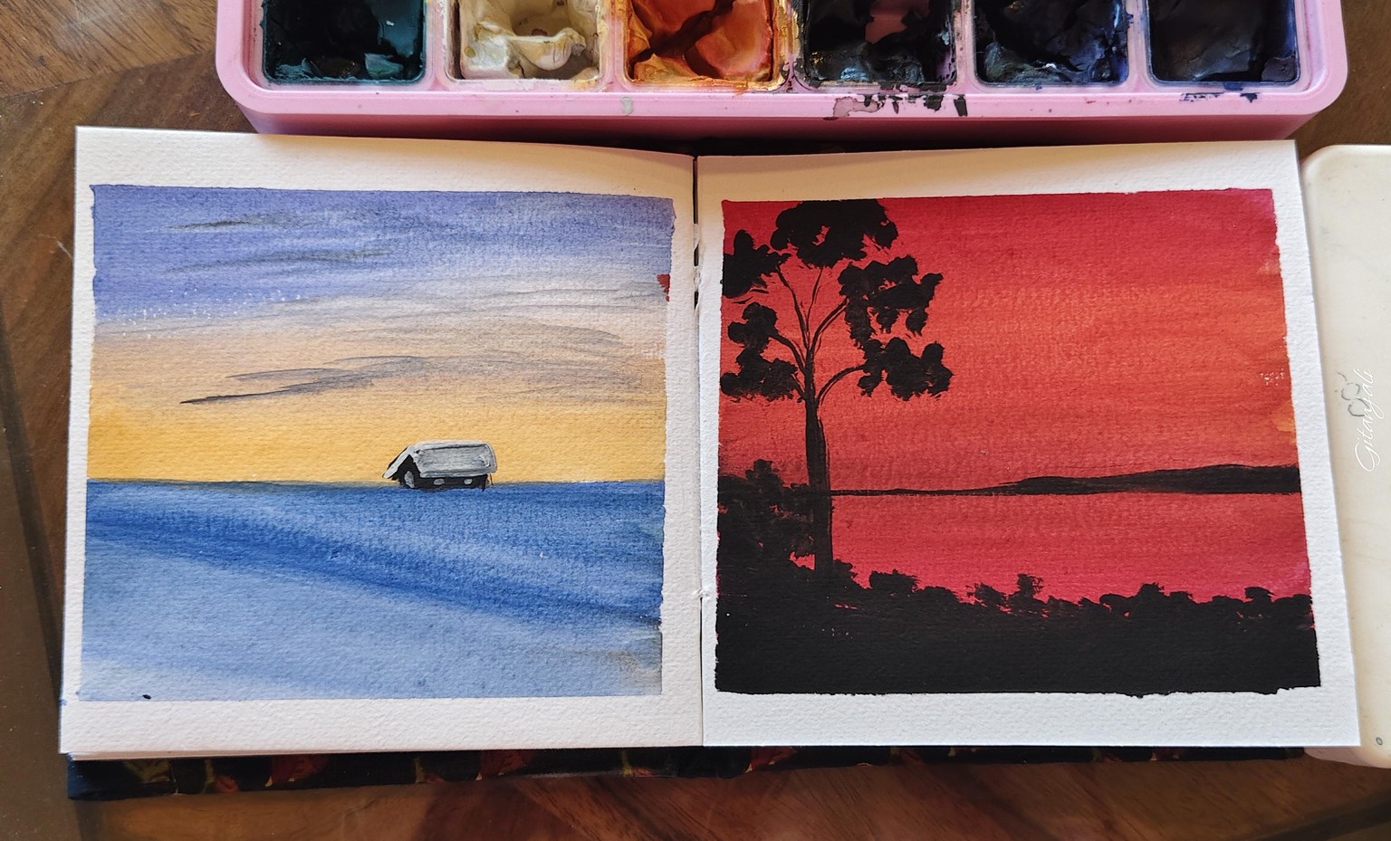Gouache work - image 10 - student project