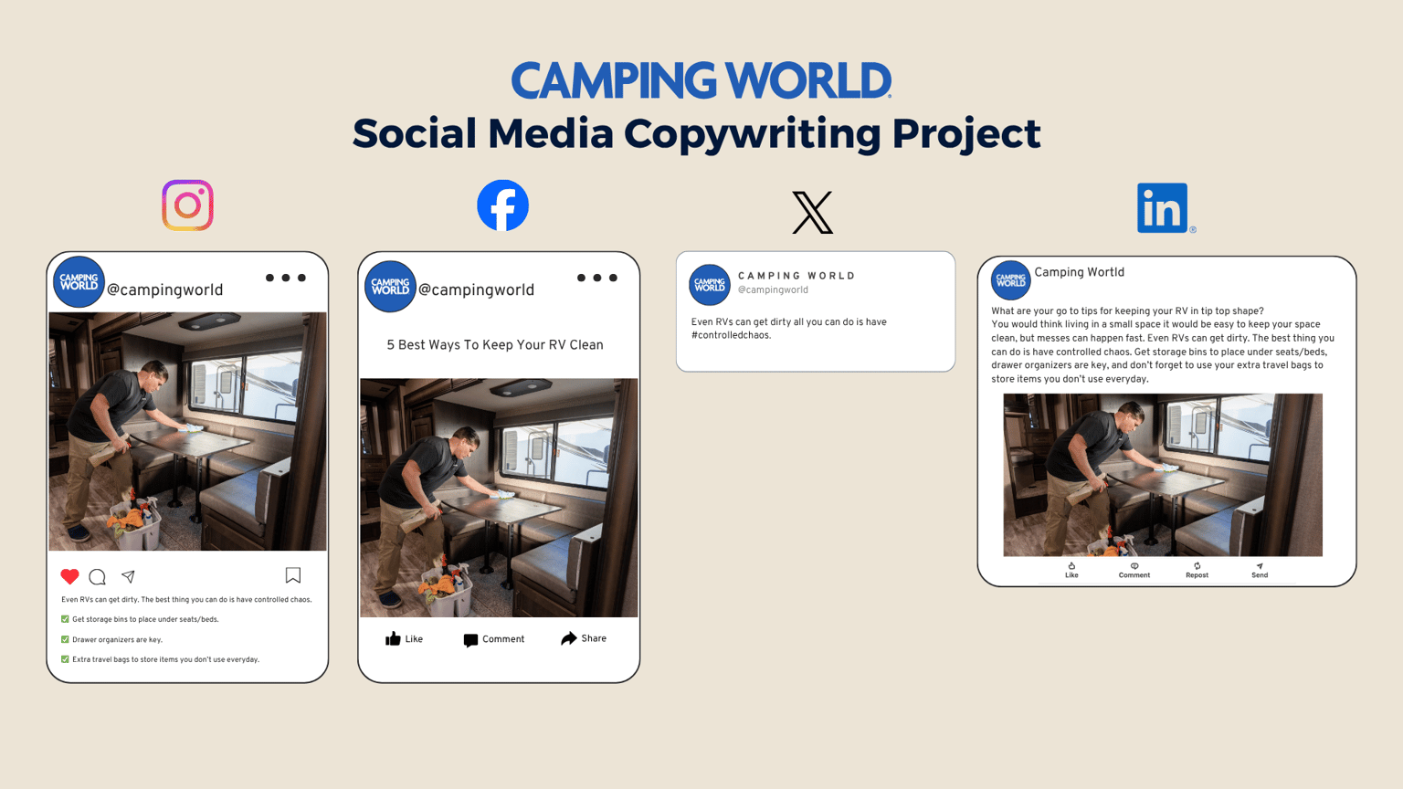Social Media Copywriting Project - image 1 - student project