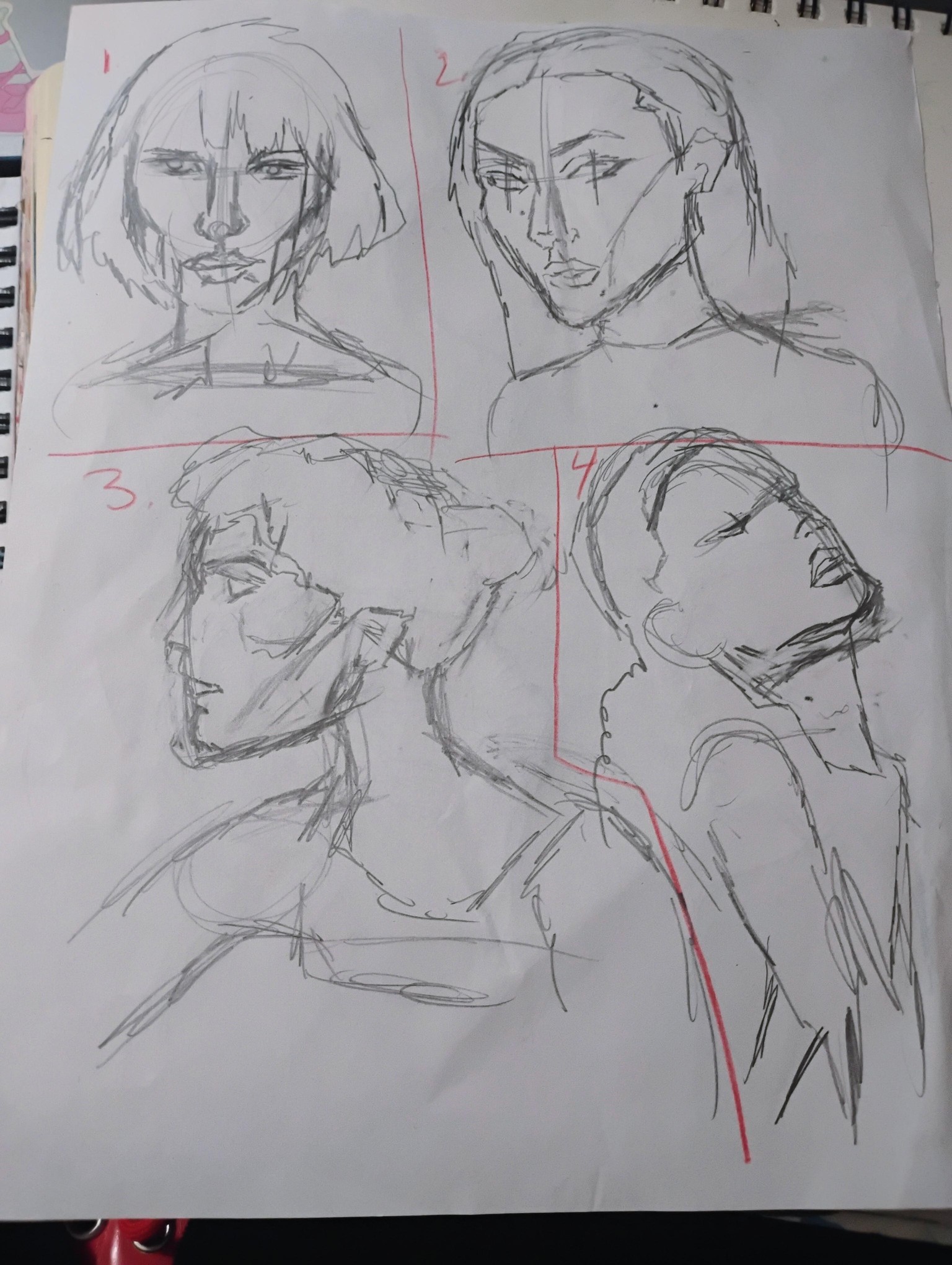 Lightening fast portraits - image 1 - student project