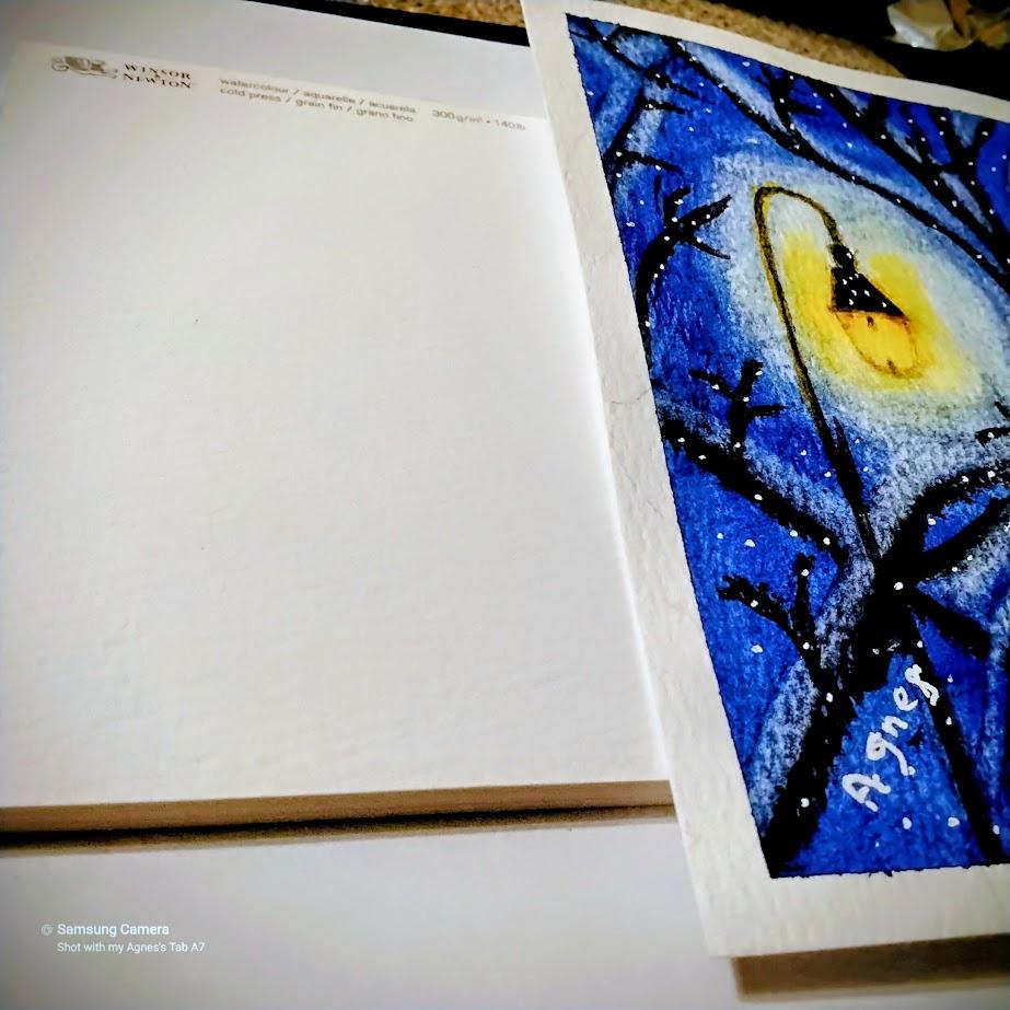 Magical watercolour painting - image 2 - student project