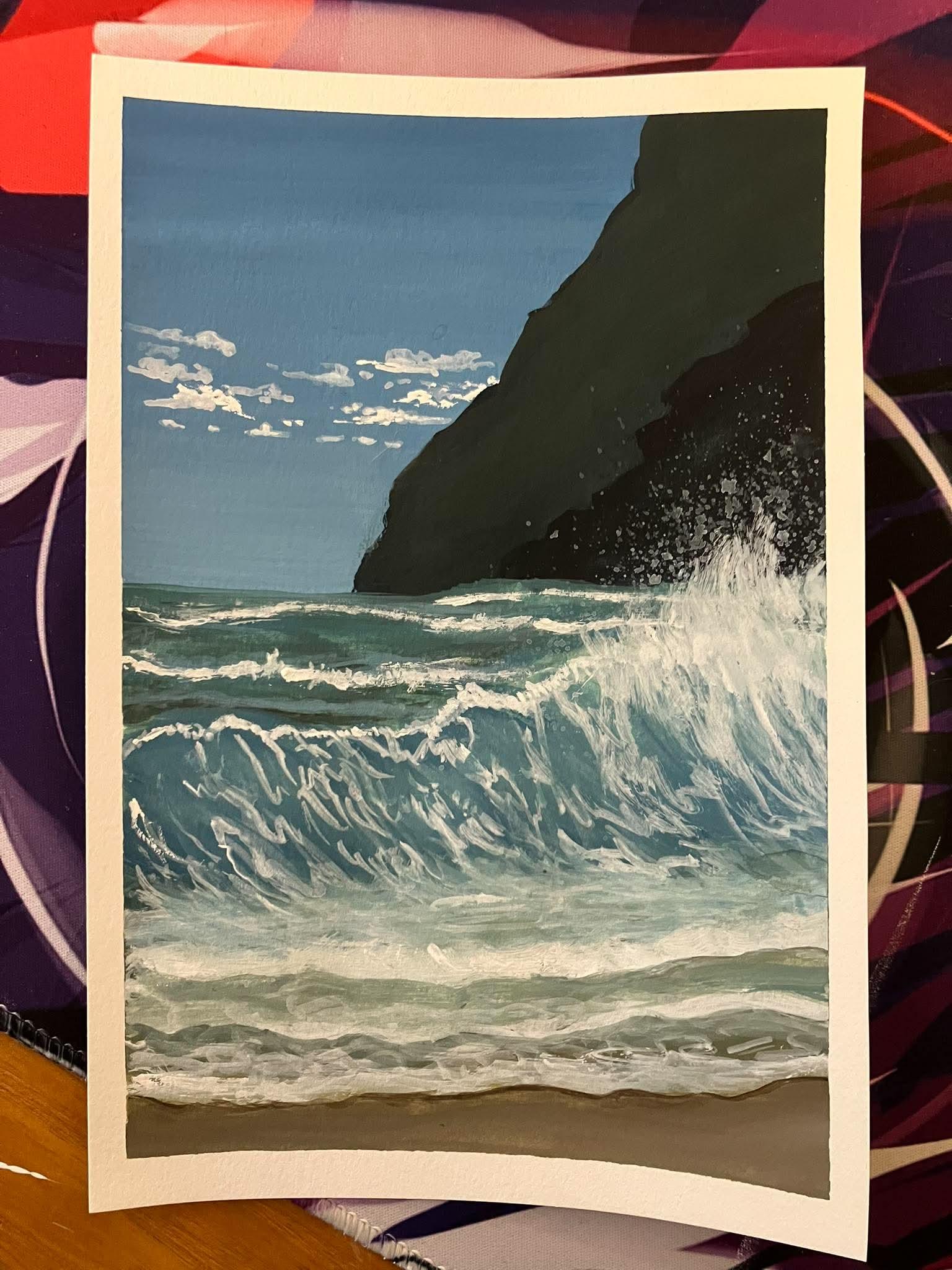 Ocean Paintings - image 7 - student project