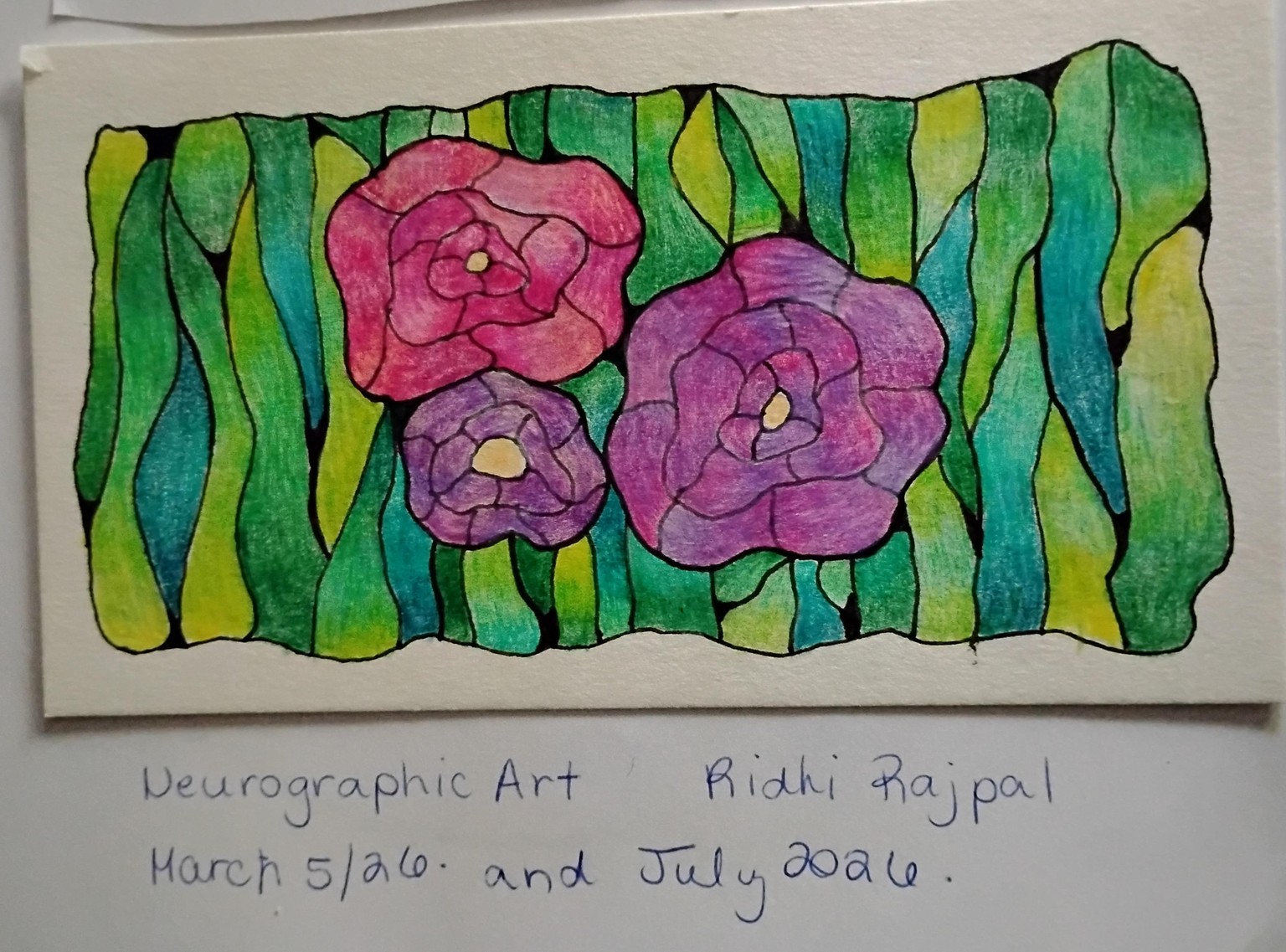 Neurographic Art - image 3 - student project