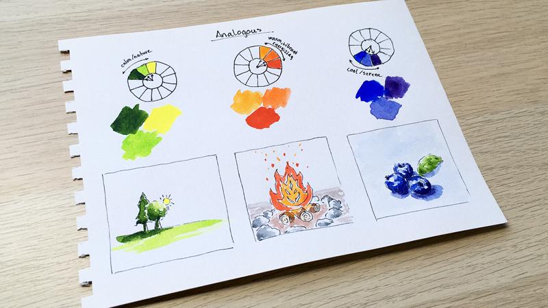 Analogous Color Harmony - image 1 - student project