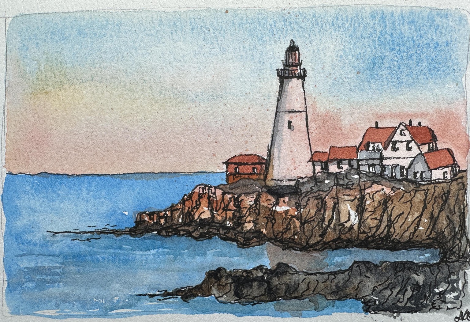 Lighthouse practice - image 1 - student project