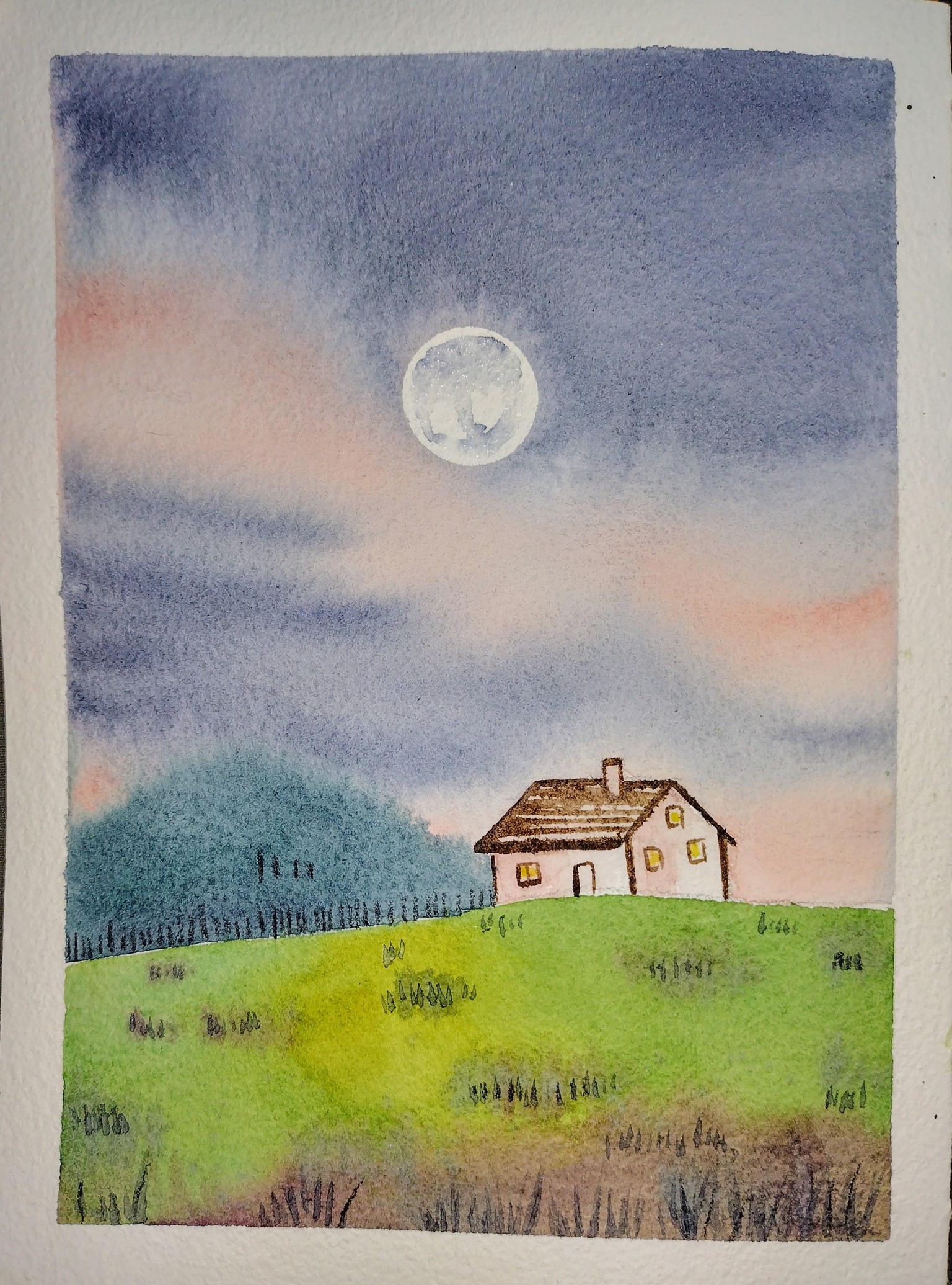 Nature In watercolor Projects - image 25 - student project