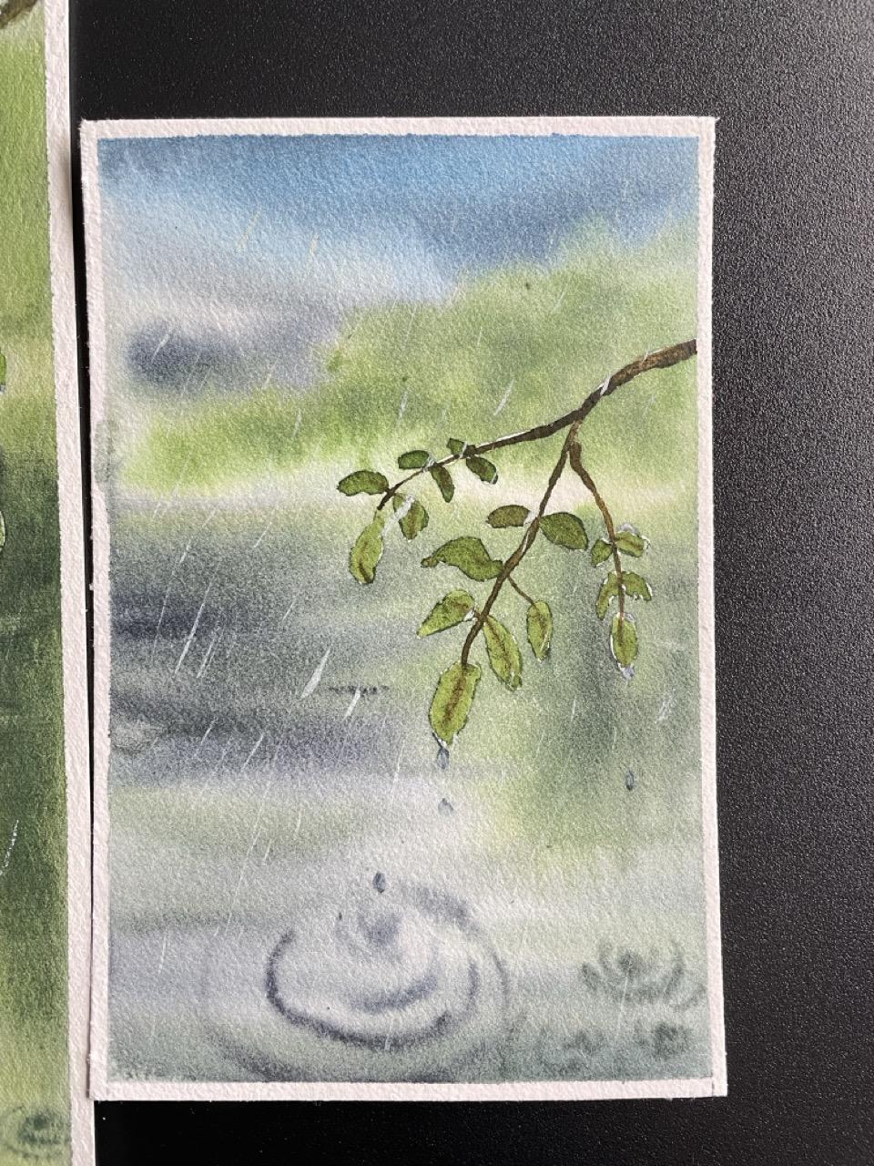 Watercolor Monsoon :) - image 3 - student project
