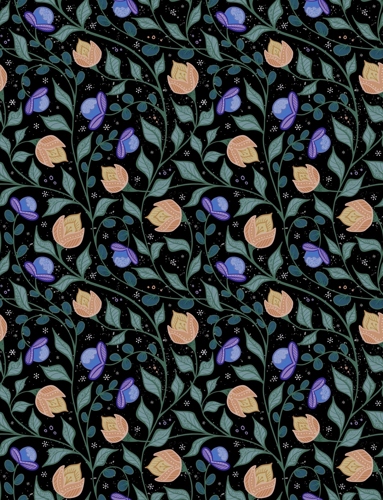 Flower Pattern - image 1 - student project