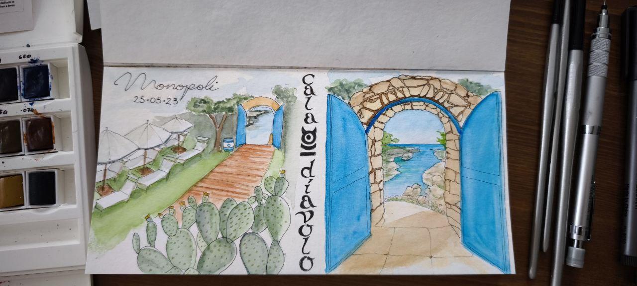 Sketch Your Vacation - image 2 - student project