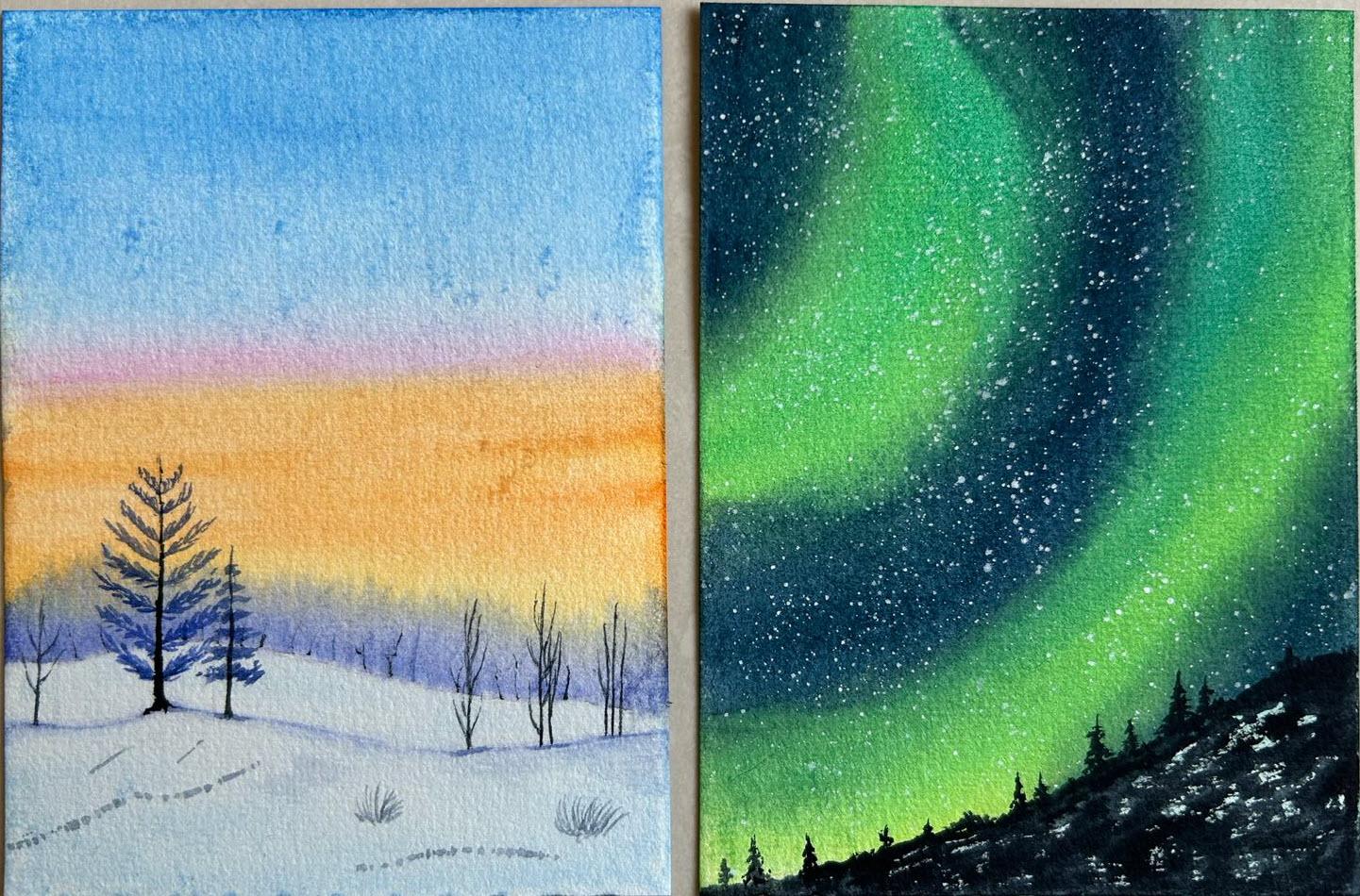 30 days of unwinding with watercolor challenge - image 5 - student project