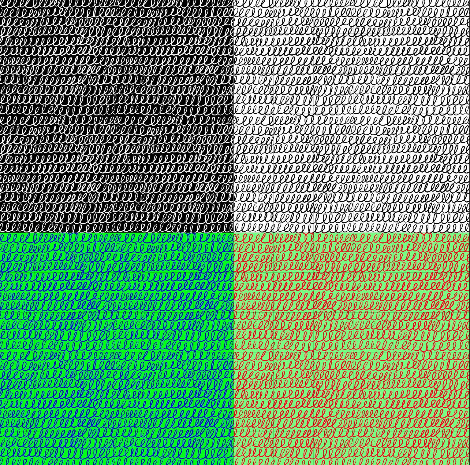 Scribble patterns - image 2 - student project