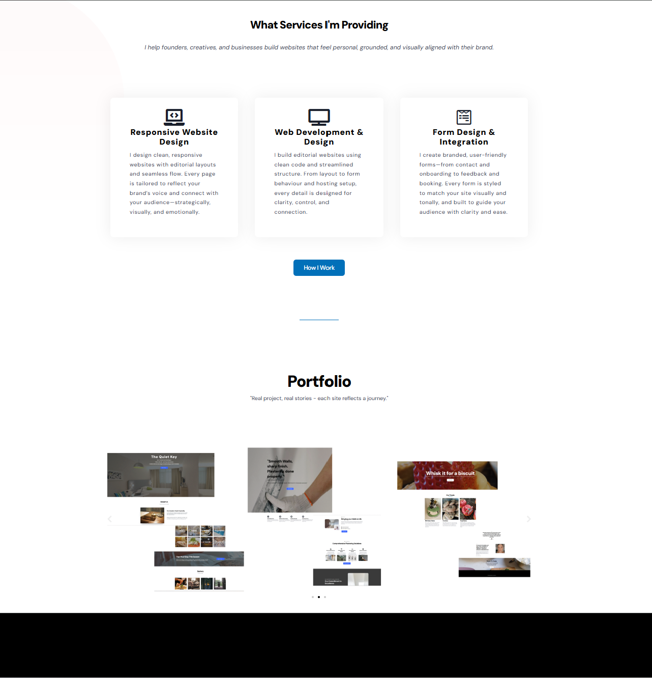 Editorial WordPress site using Elementor - image 2 - student project