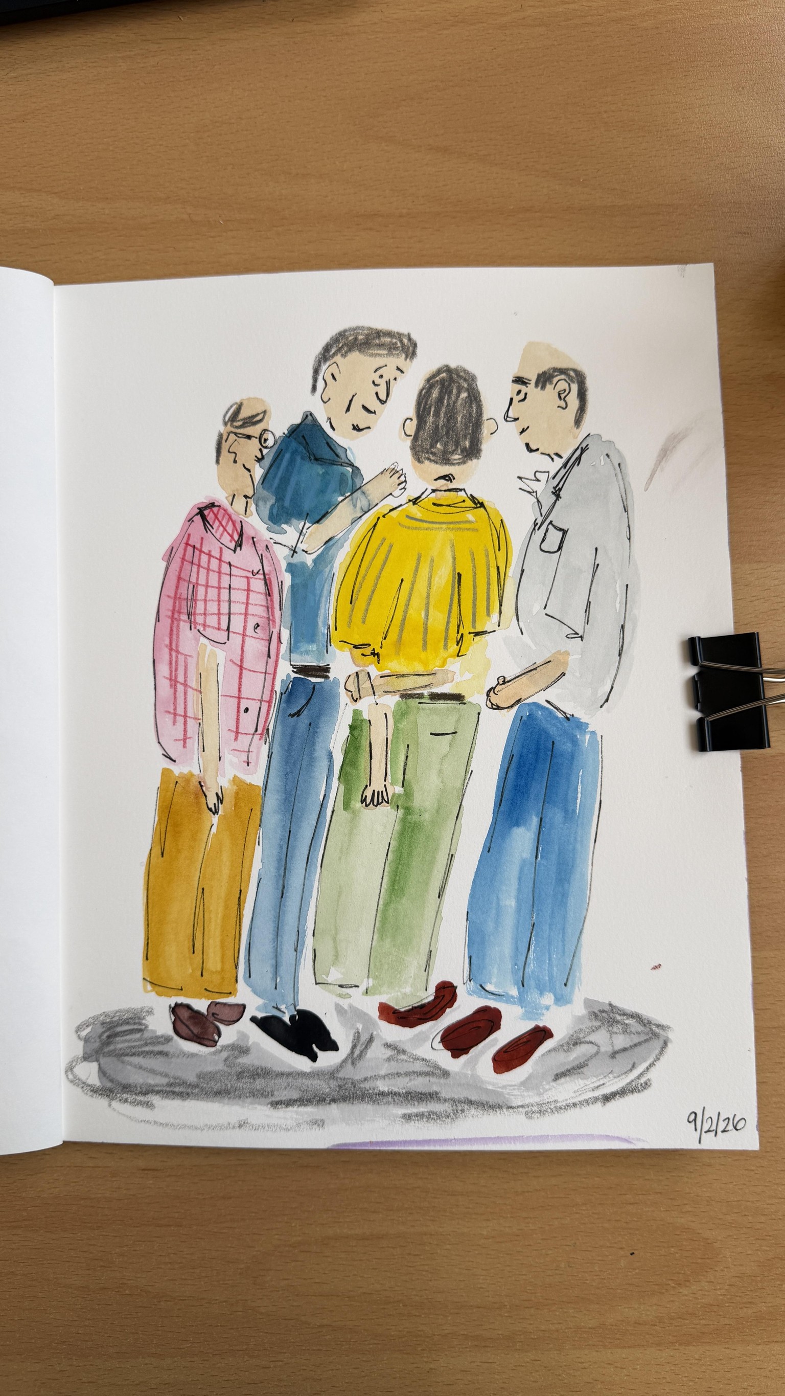 Sketching People - image 6 - student project