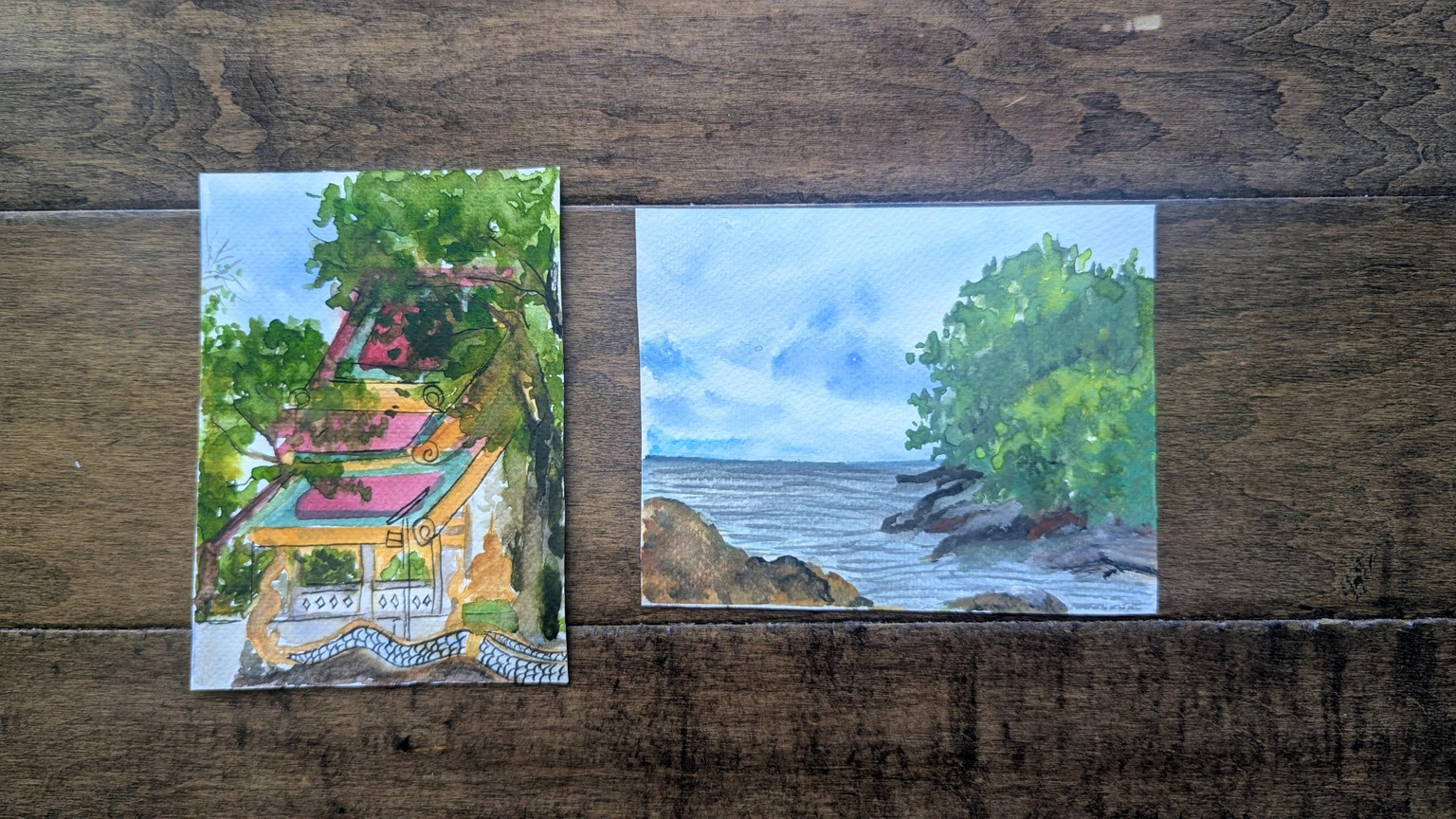 Sketch Your Vacation: 3 Scenes to Build Confidence and Travel Mindfully - image 1 - student project