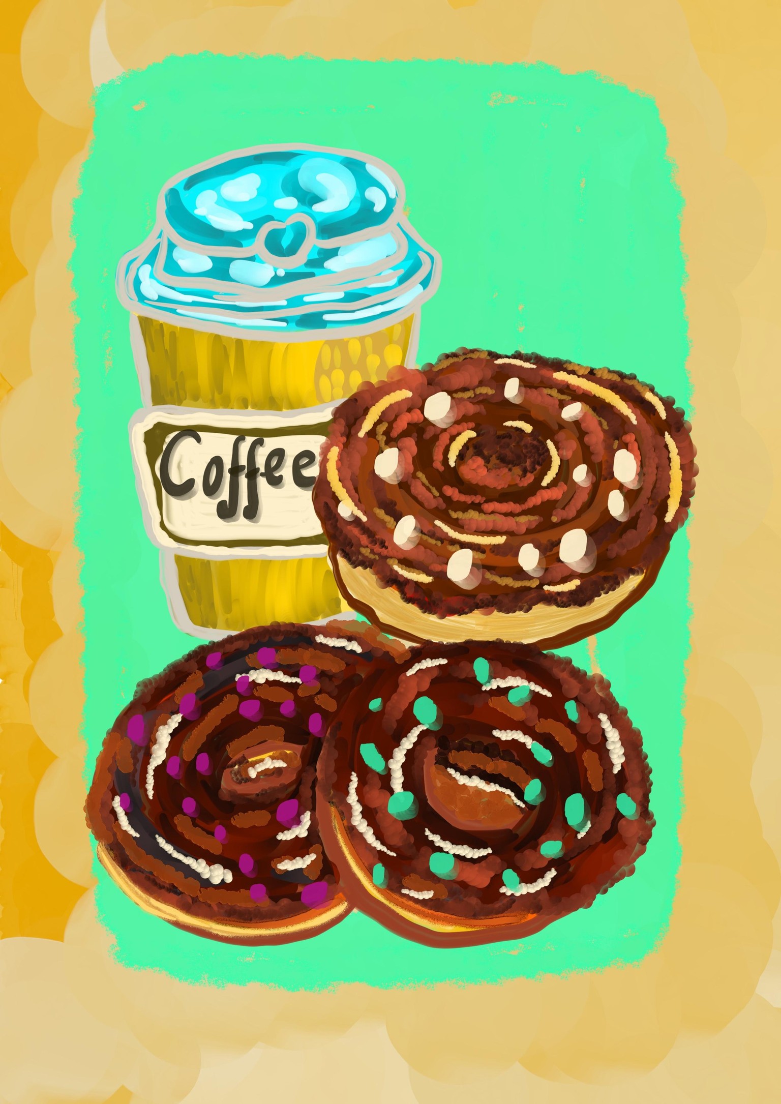 Create a doughnut ! So glad to have taken this class. Hope I’ve done some justice to your efforts in - image 1 - student project