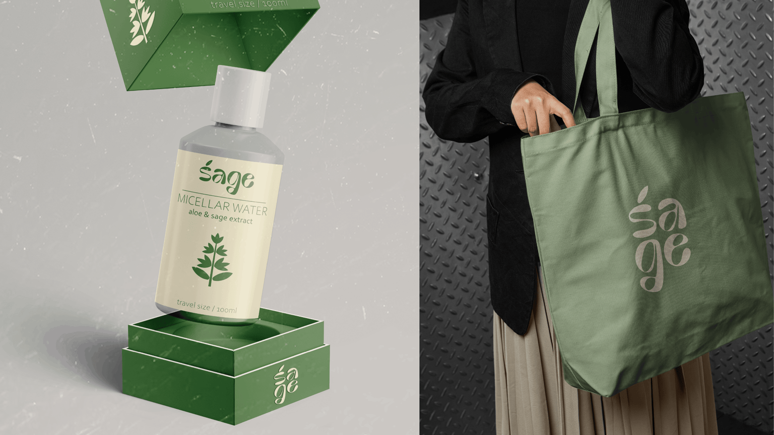 SAGE — Travel Cosmetic { brand identity } - image 3 - student project