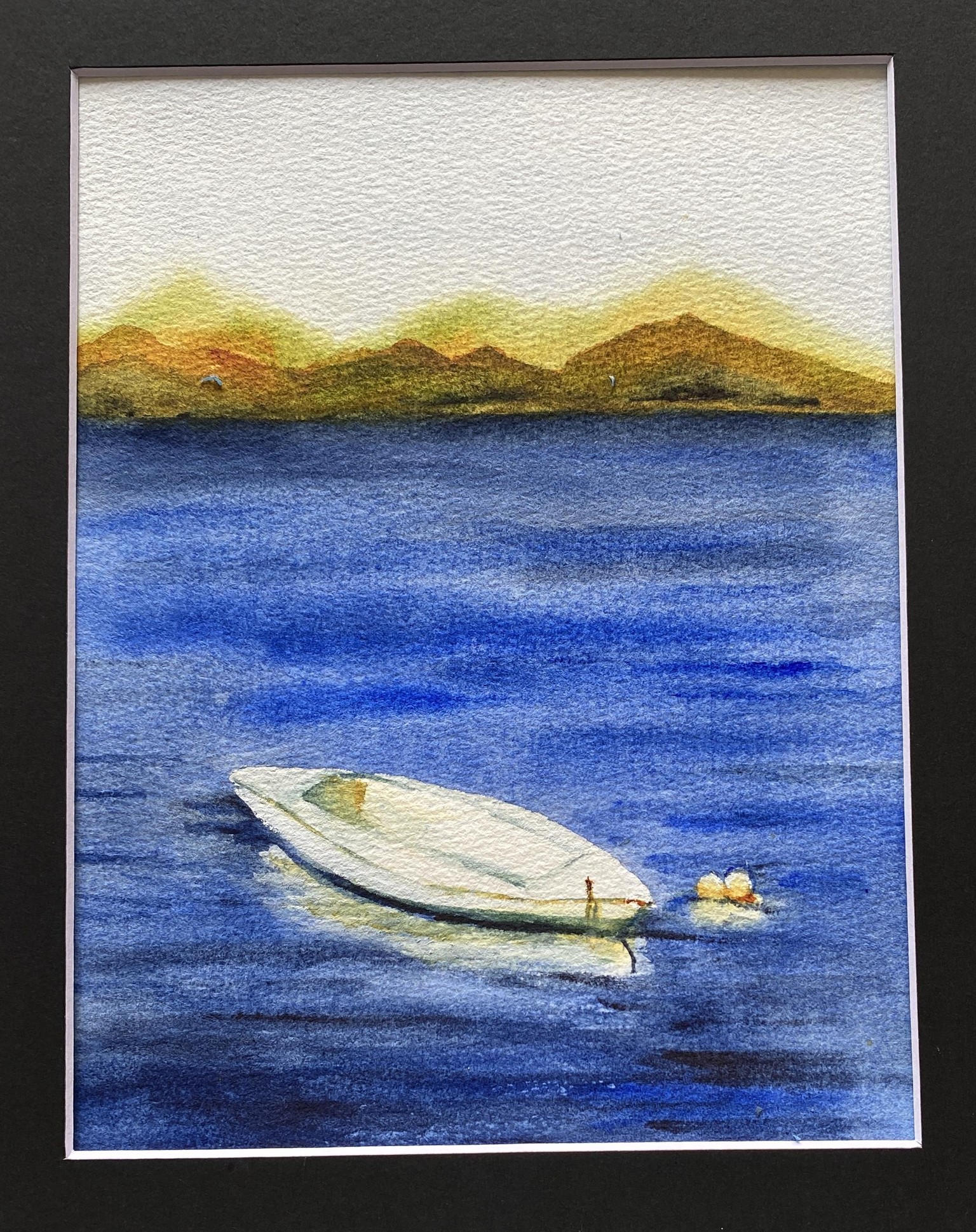 Canoe on Lake - image 1 - student project