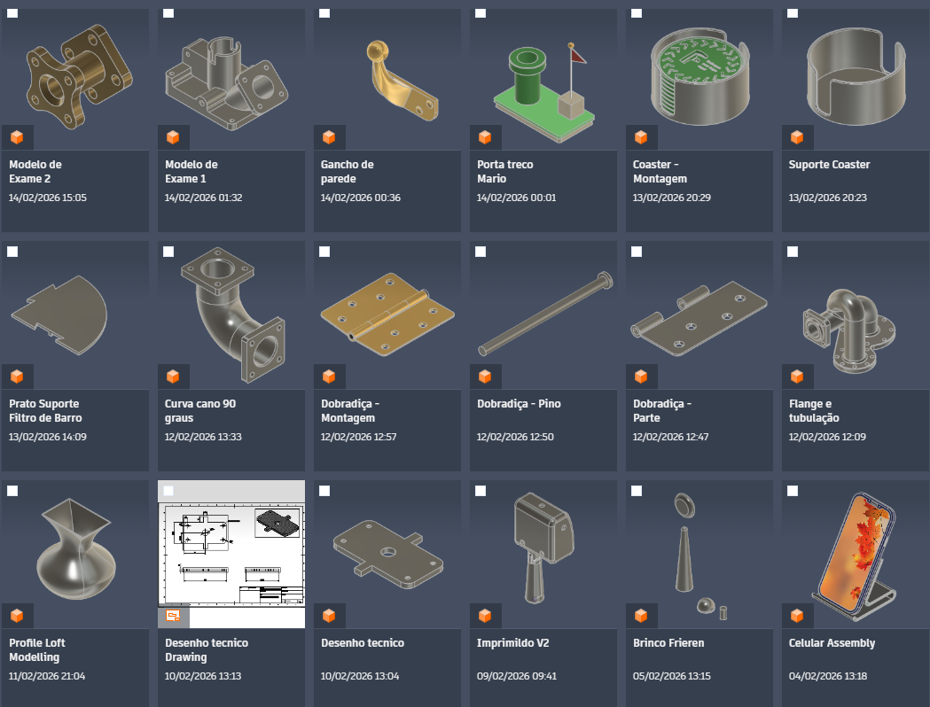 Fusion 360 - Exercices - image 1 - student project