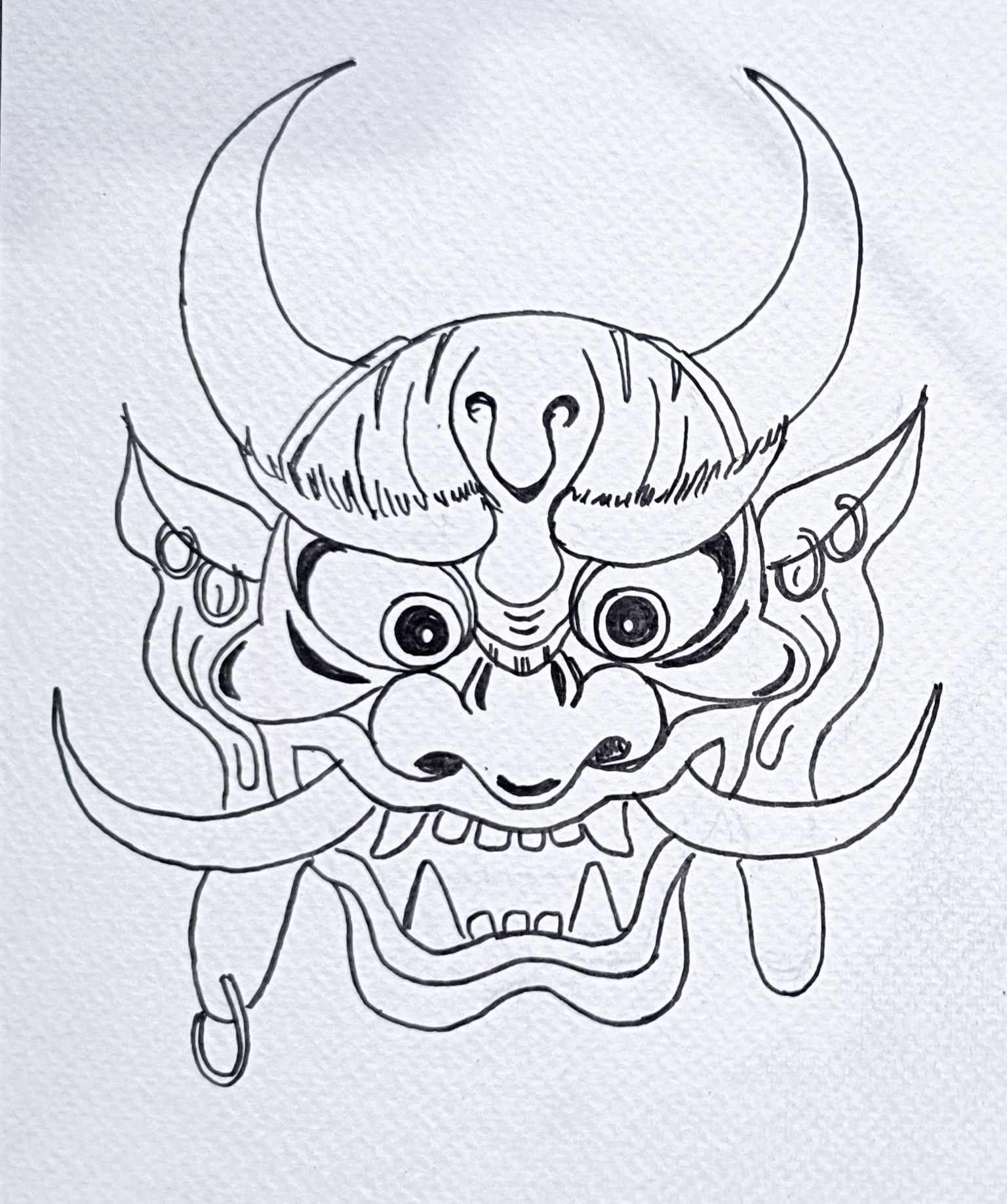 Demons and Guardian masks - image 7 - student project