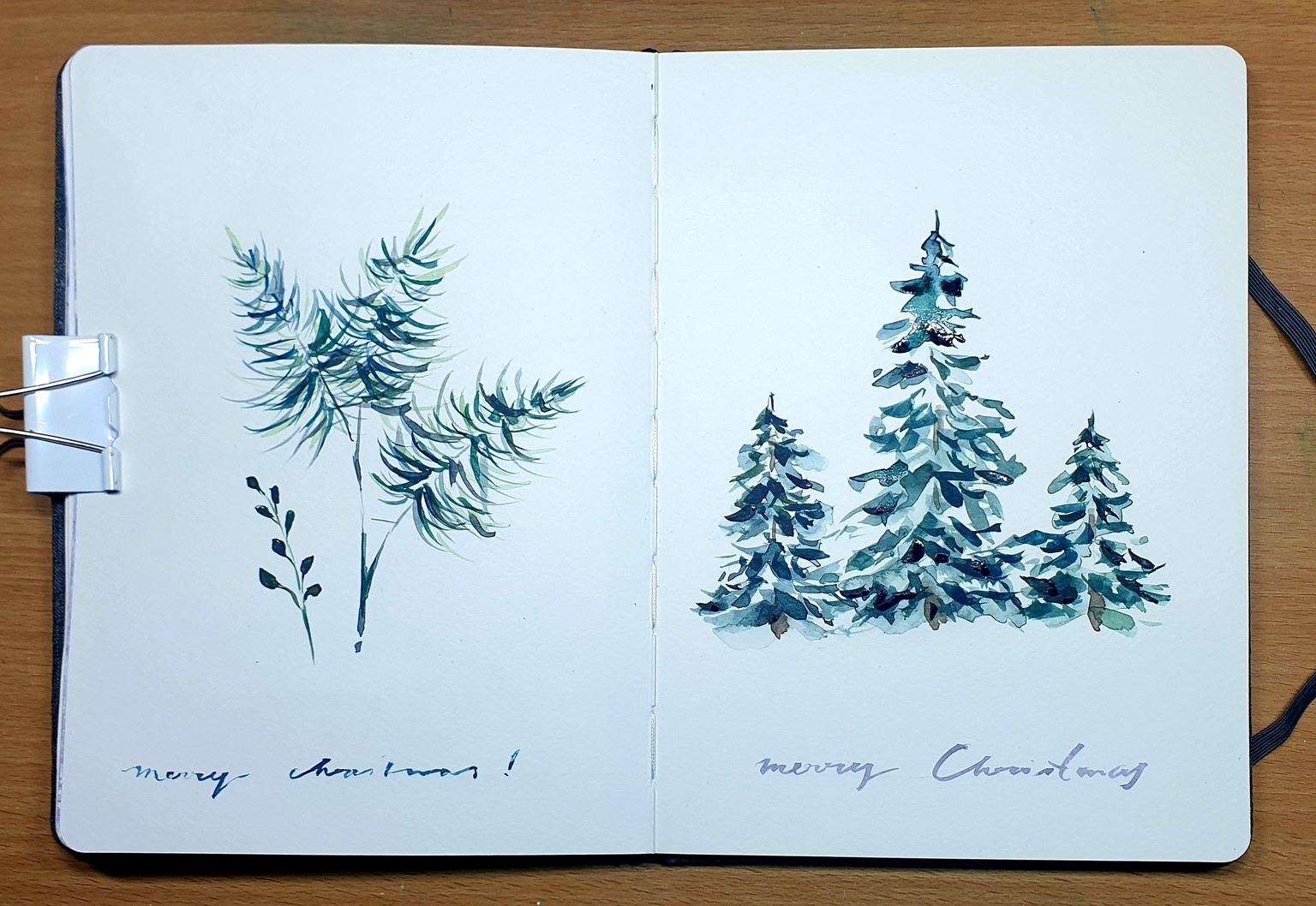 Simple and stylish Christmas card designs - image 2 - student project